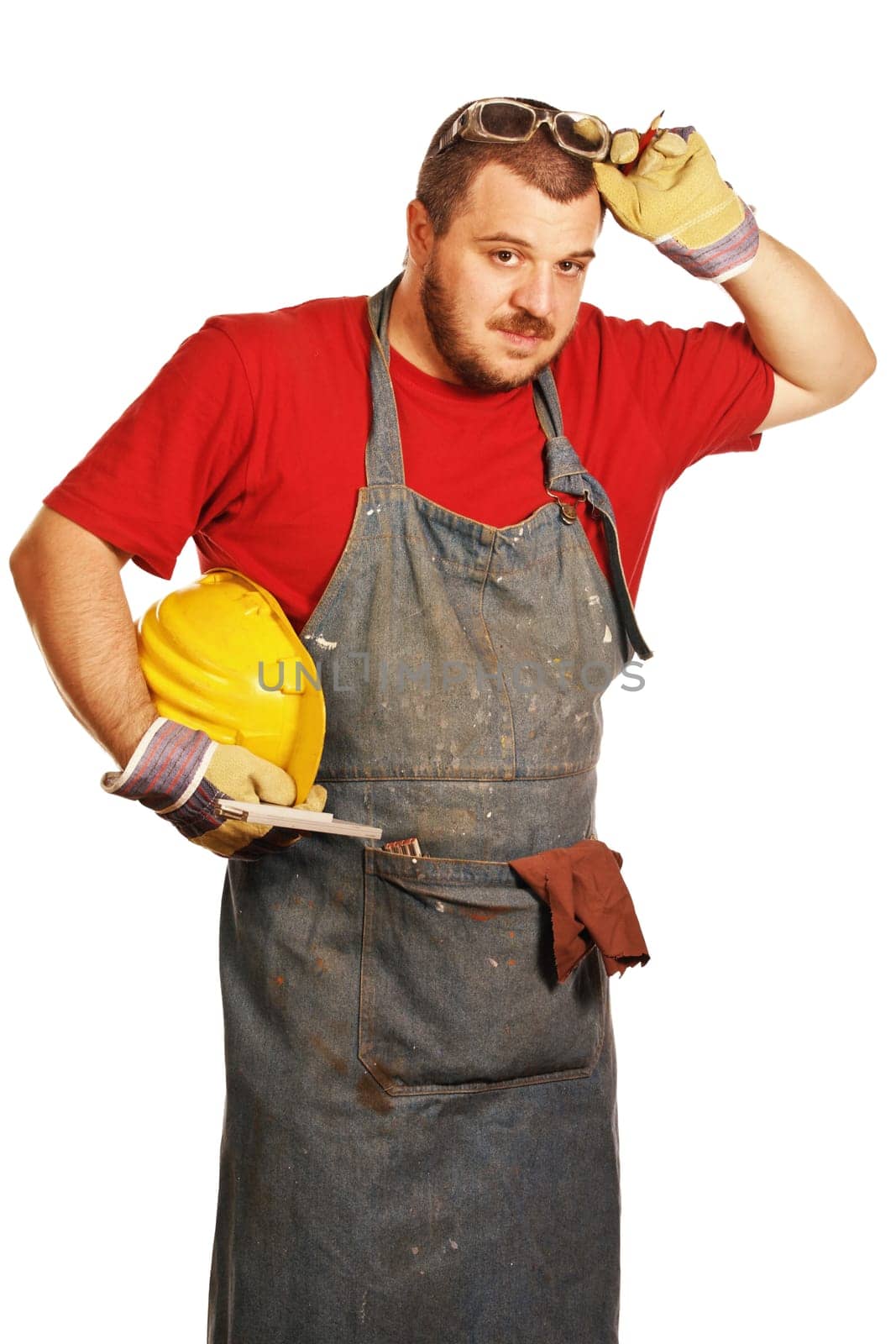manual worker portrait