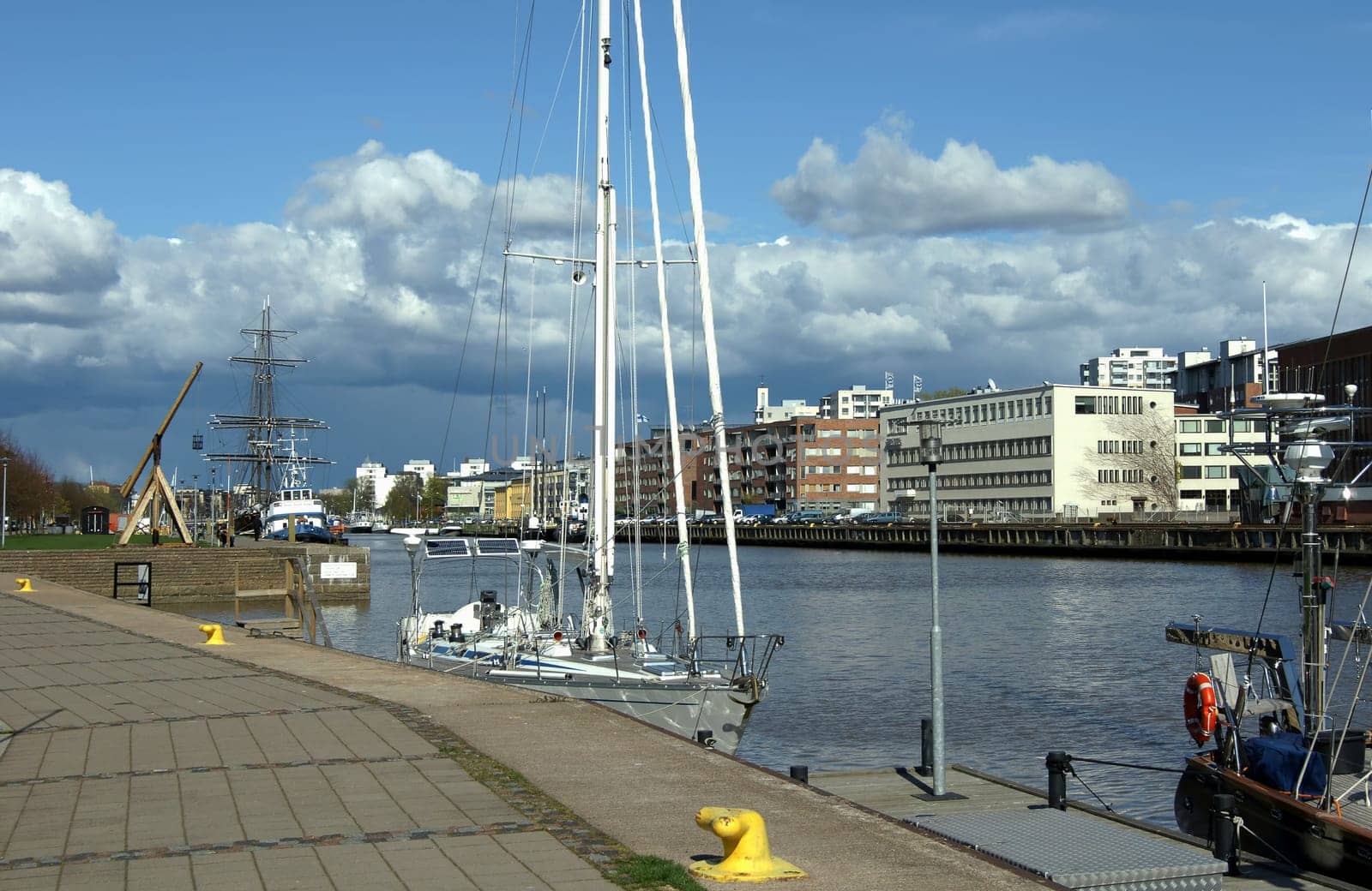 in Turku in the direction of the city centre. Finland