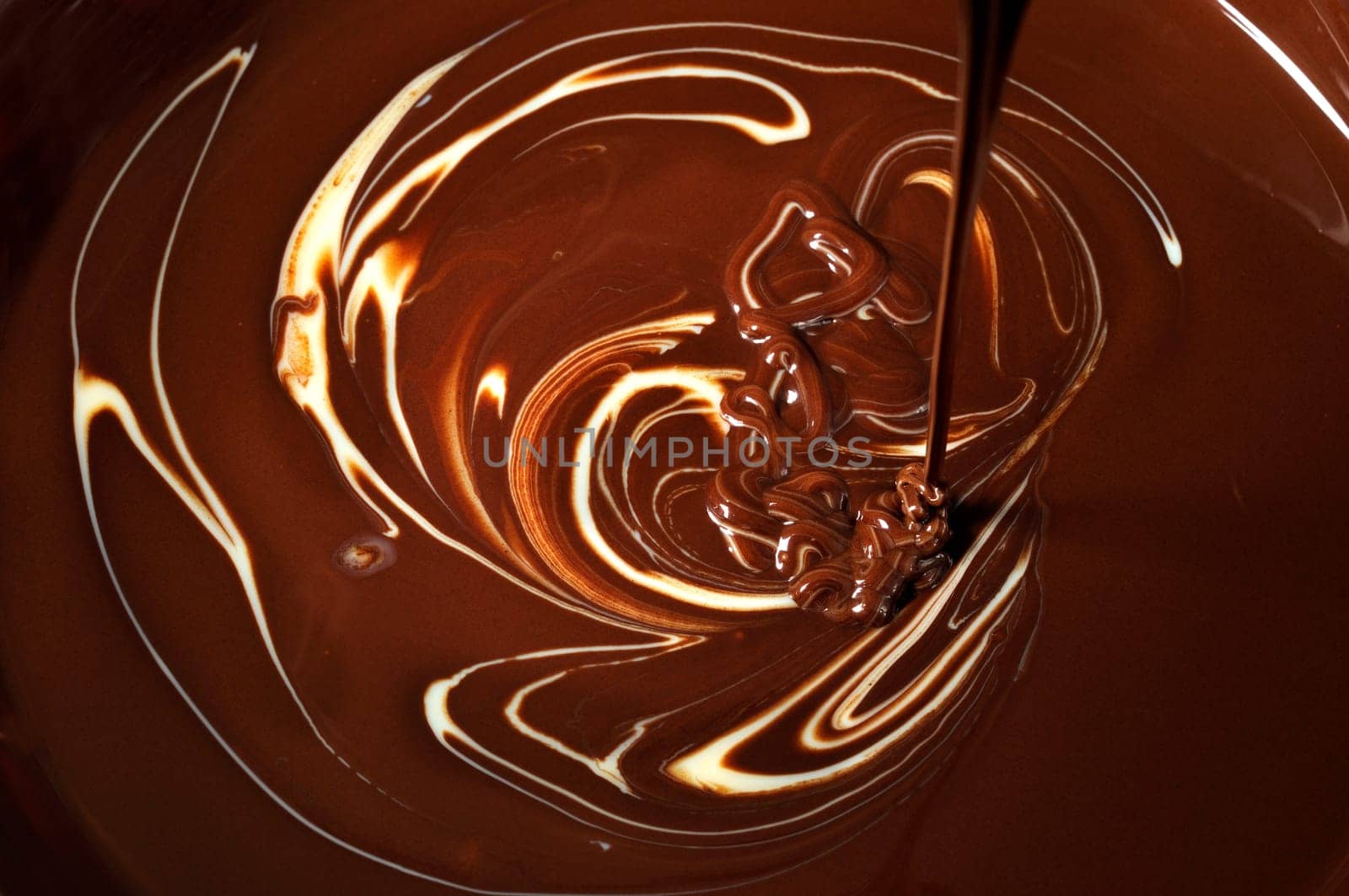 Melted chocolate