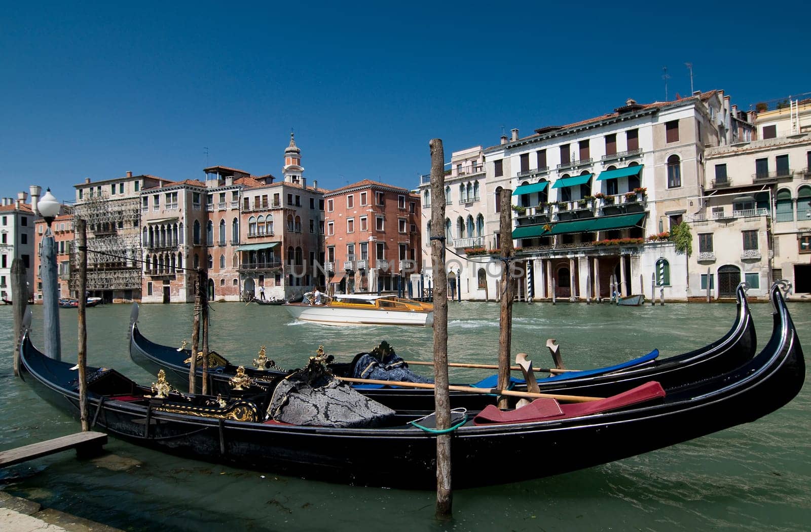 Gondolas in Venice 4