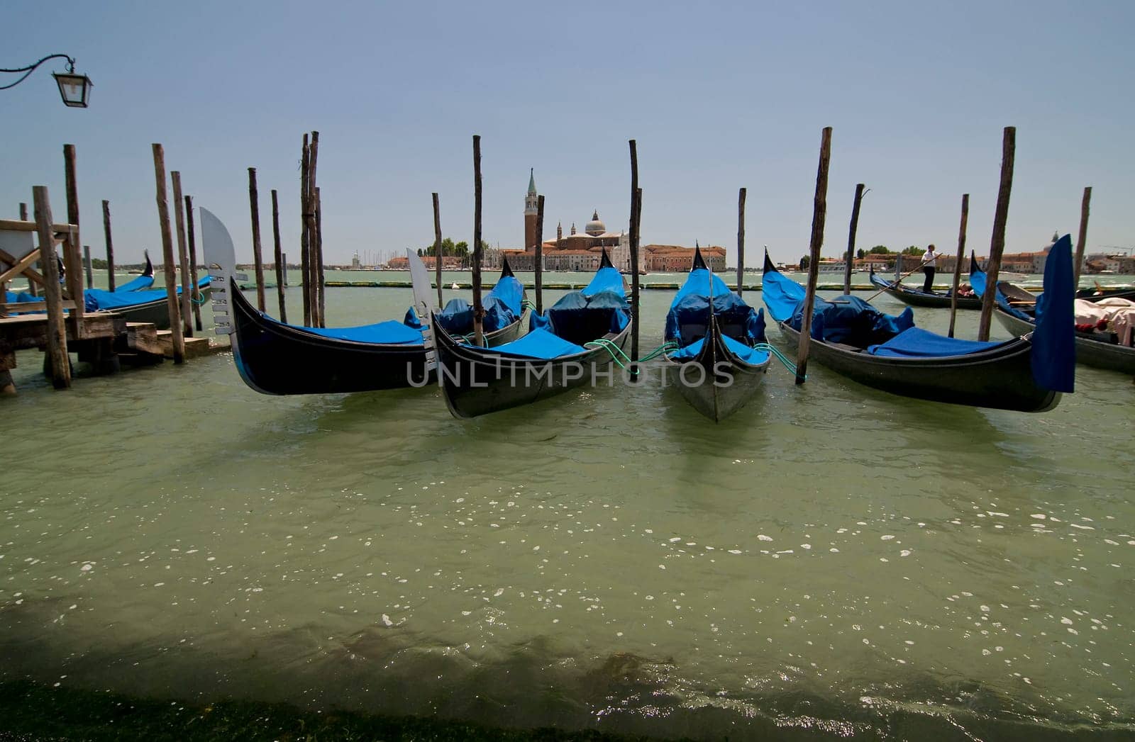 Gondolas in Venice