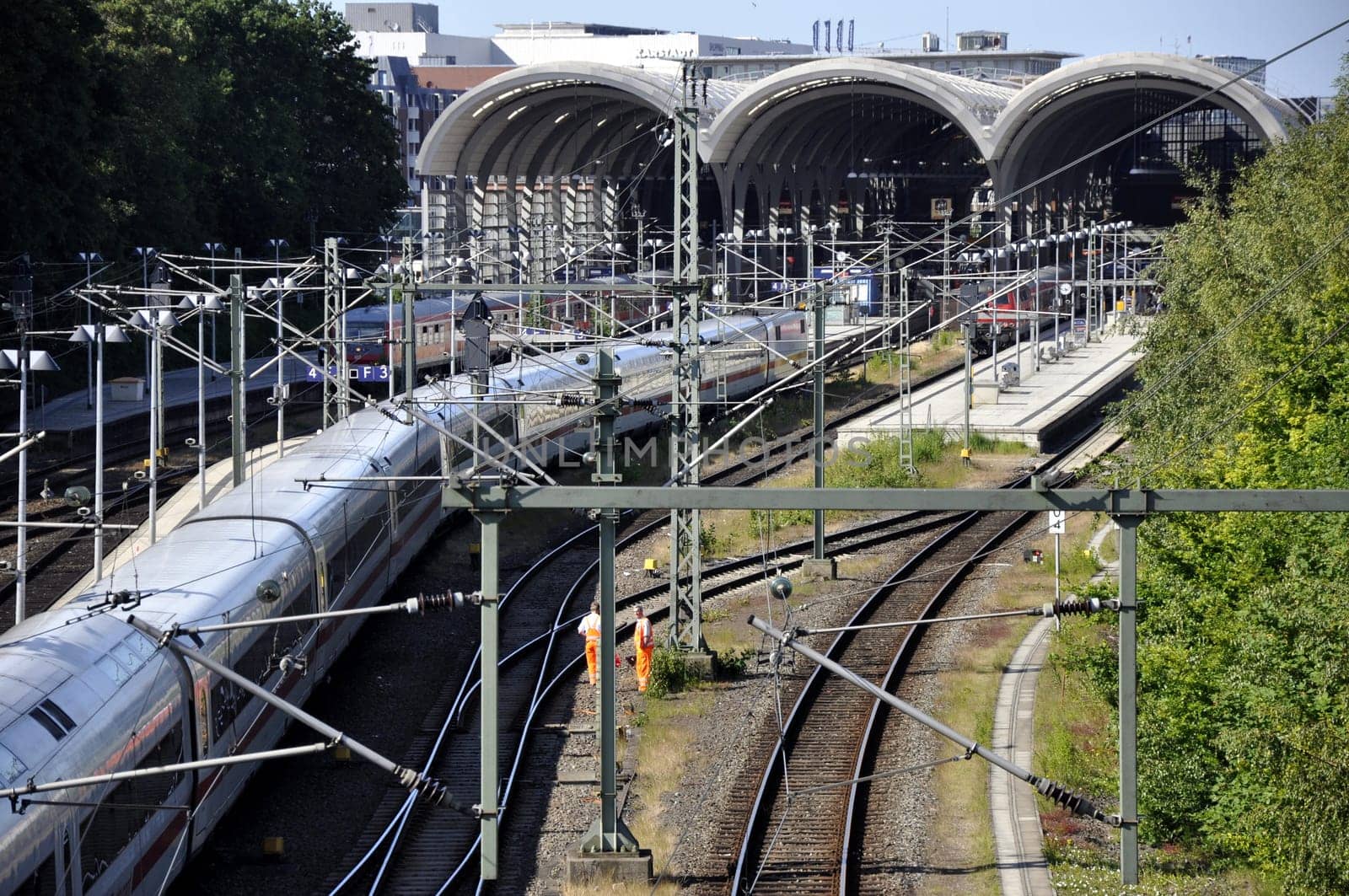 Entrance to Kiel Central Station