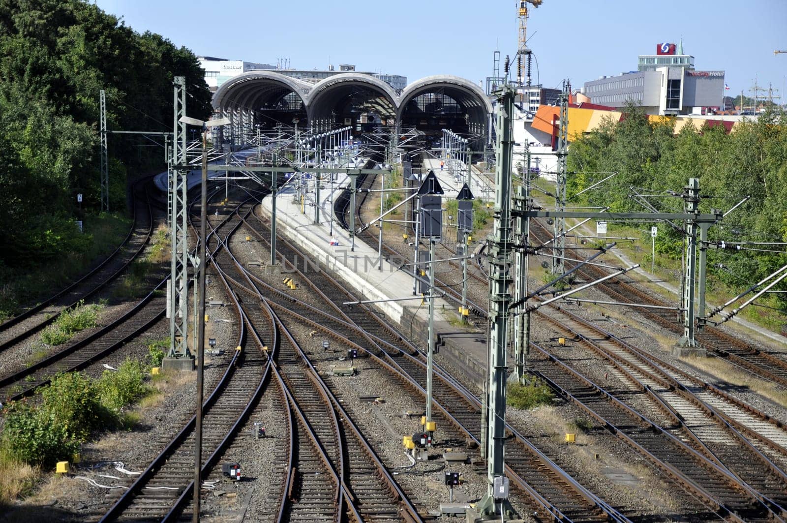 Entrance to Kiel Central Station