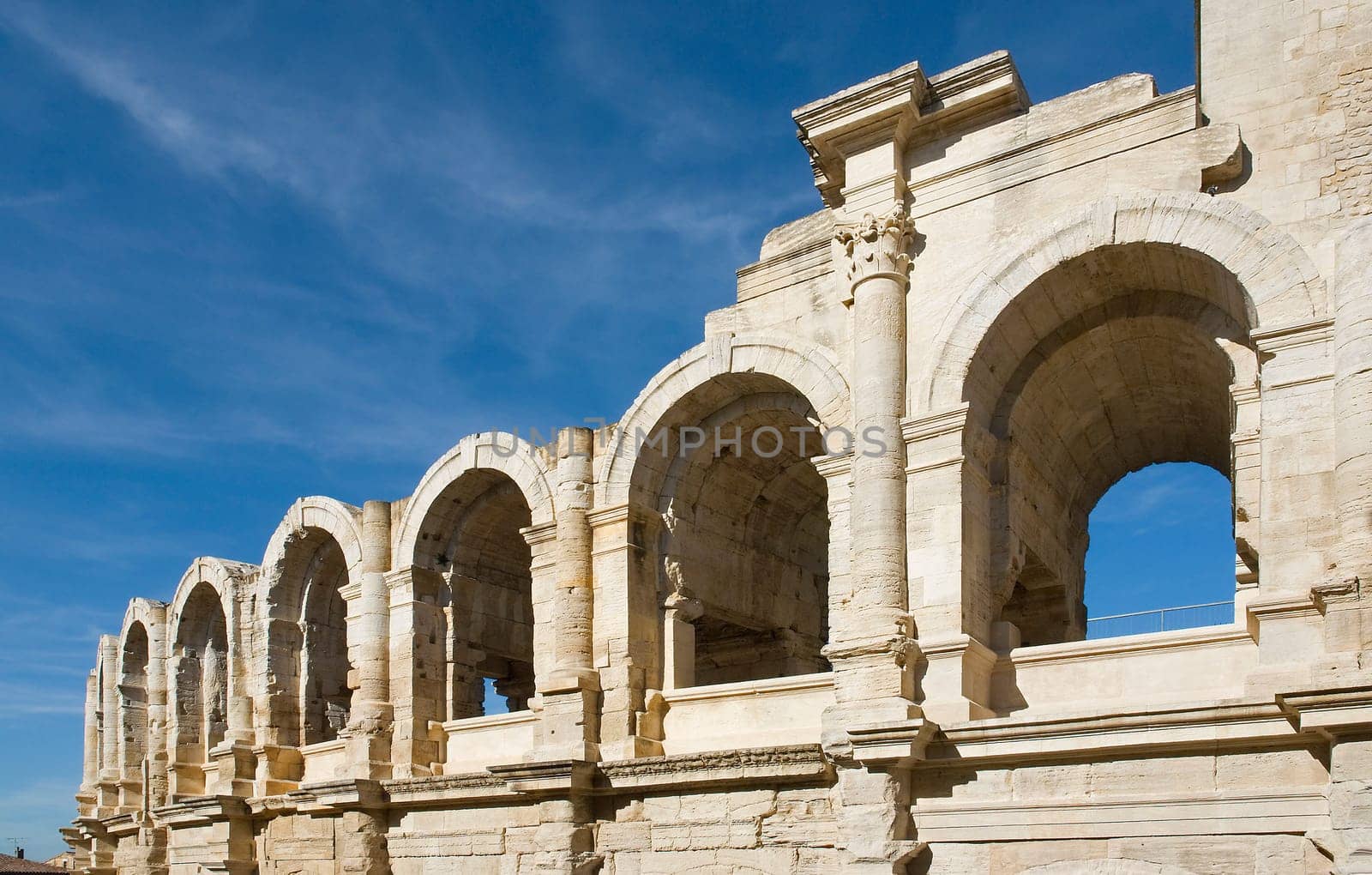 Amphitheatre in Arles in Provence