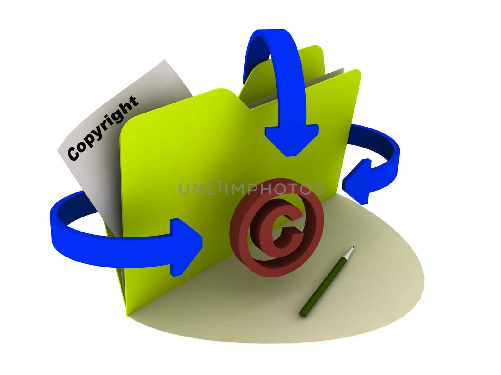 copyright folder