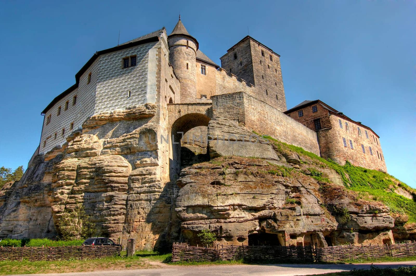 Kost Castle - large Gothic castle