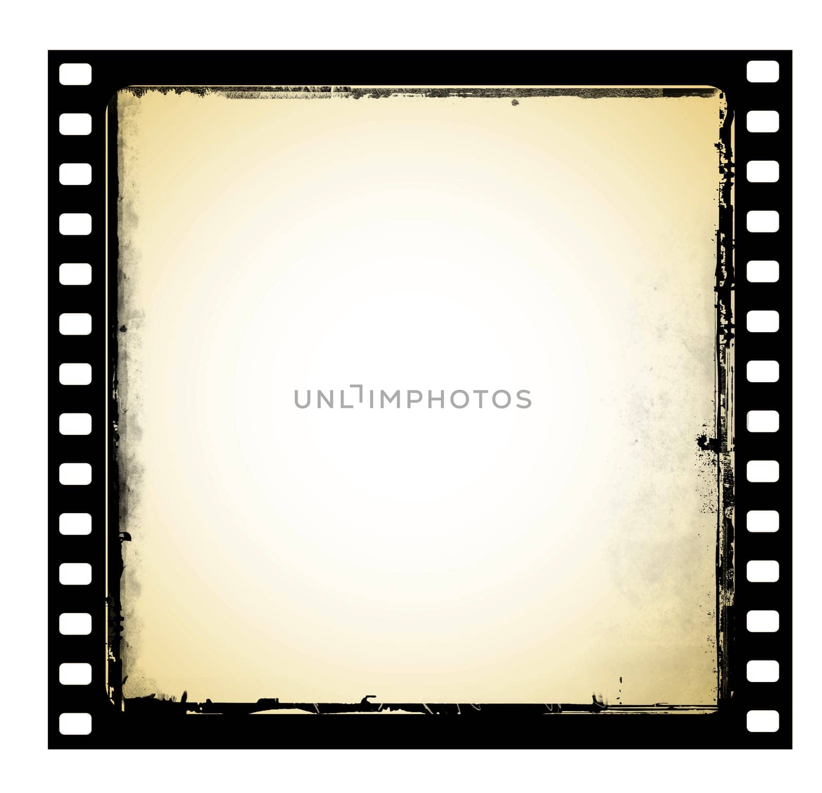grunge film frame