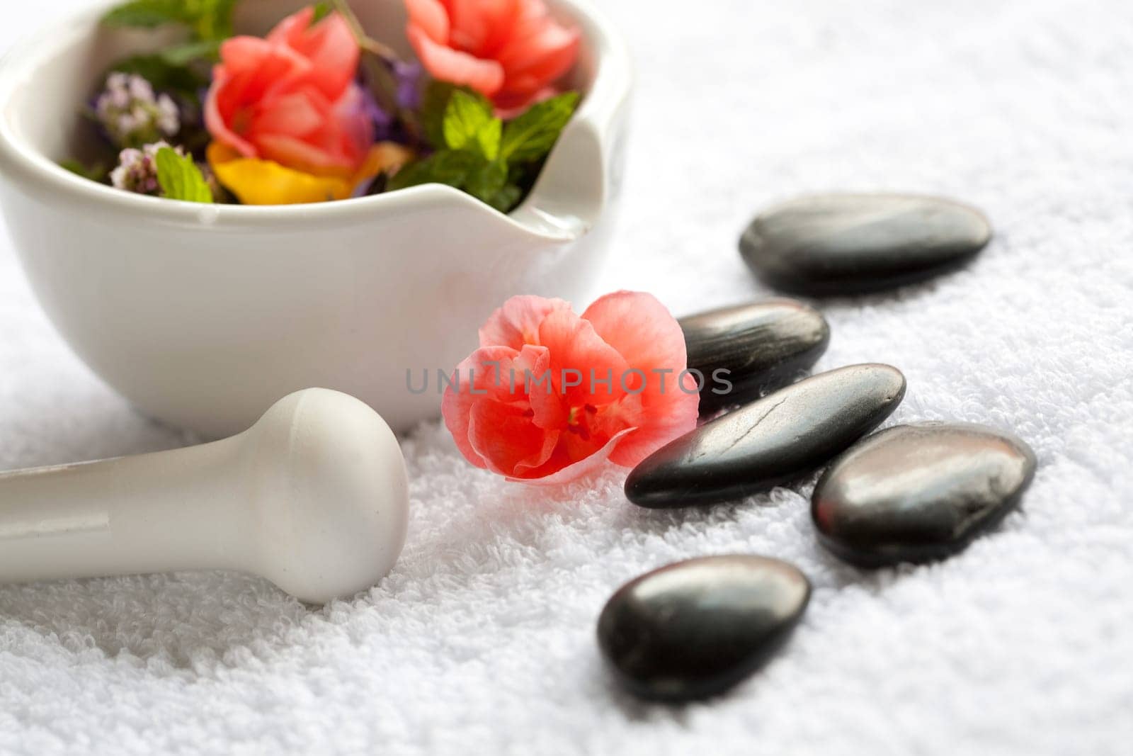 Wellness with floral scents