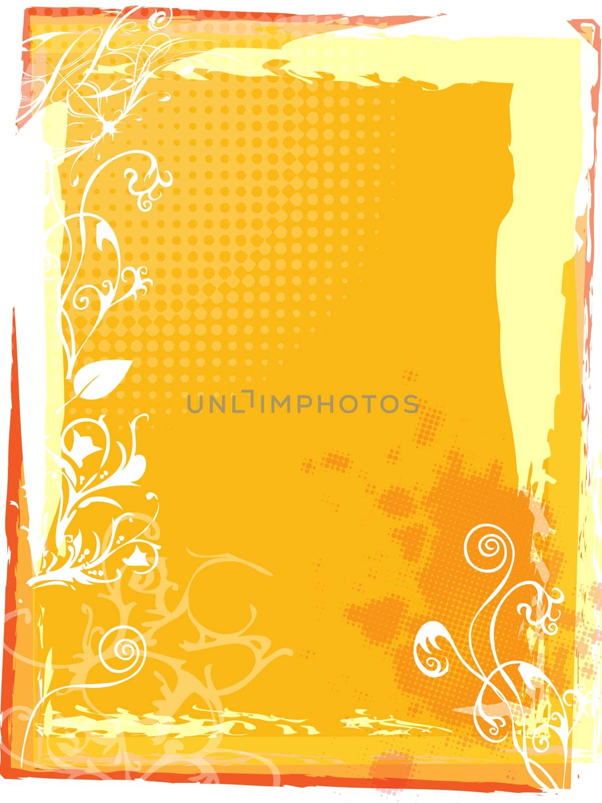 yellow background