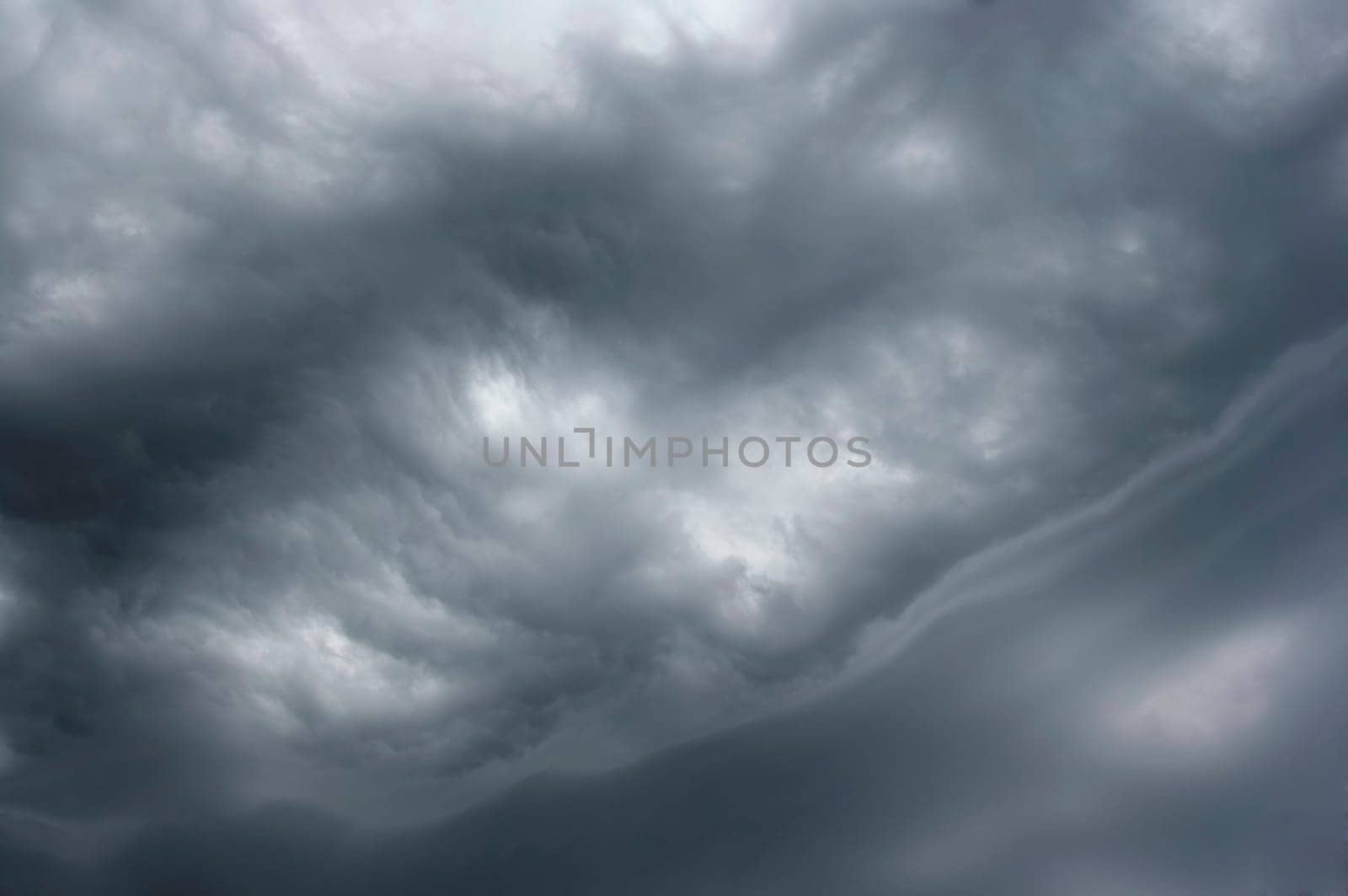 outlandish dark clouds before rain