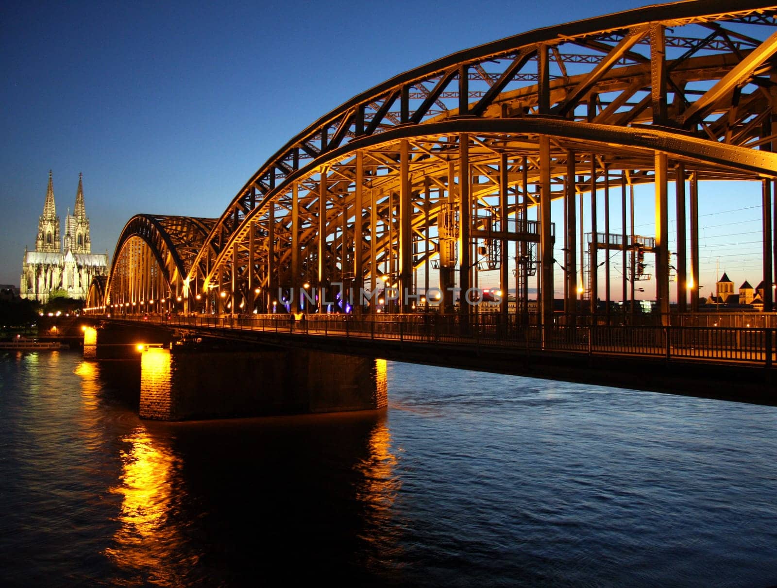 Cologne at night