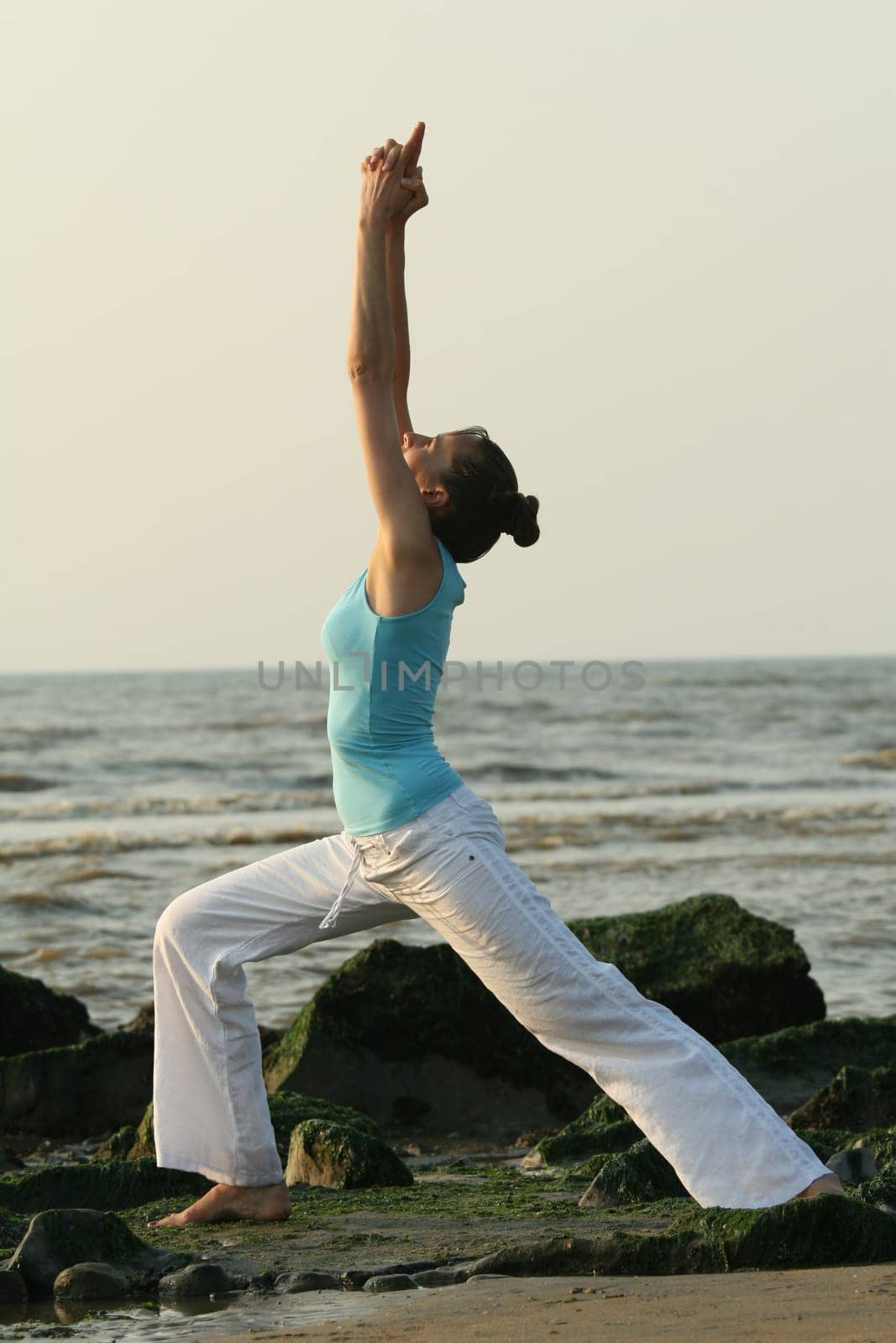 Yoga on the beach