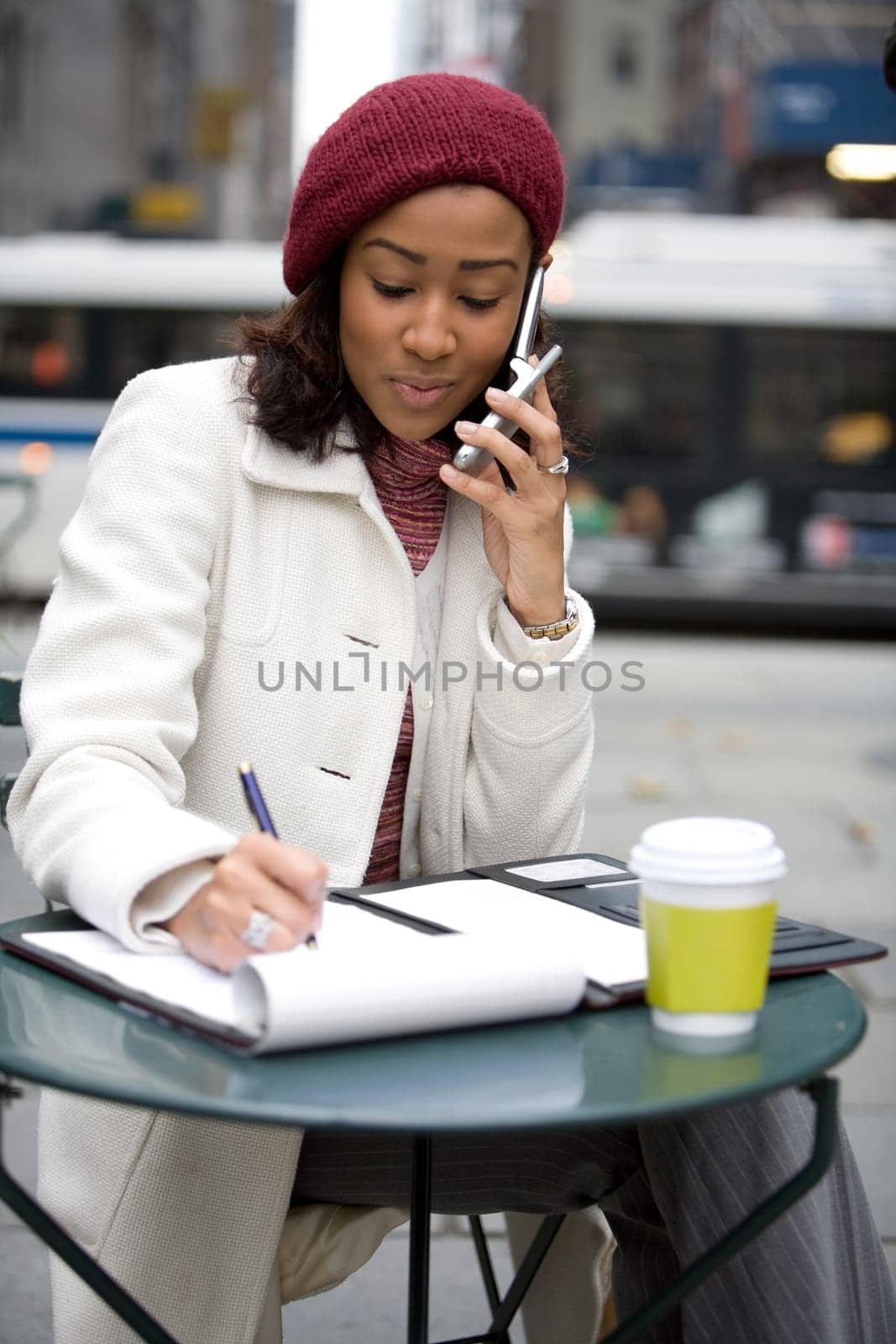 Woman On Her Cell Phone