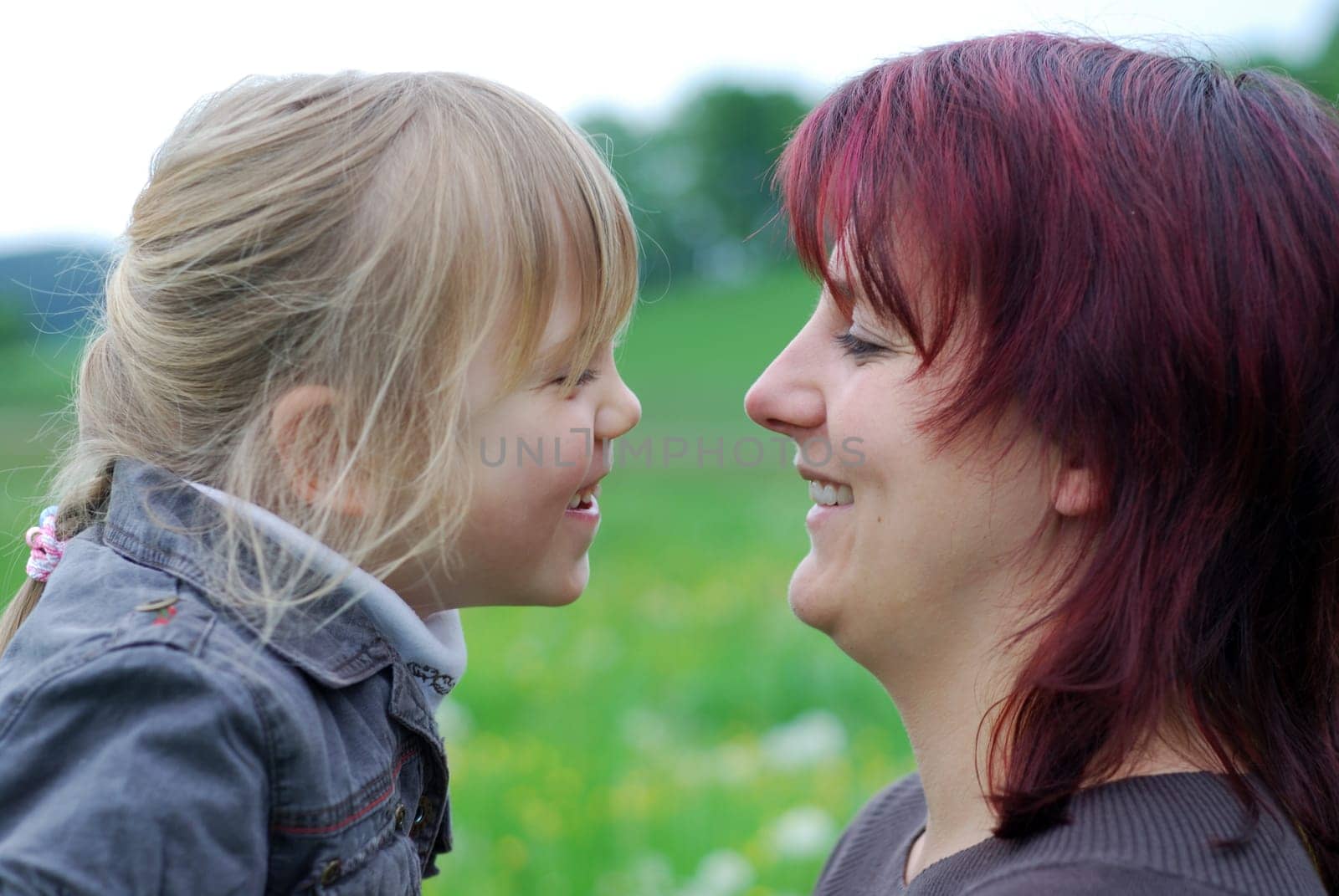 Mother and daughter