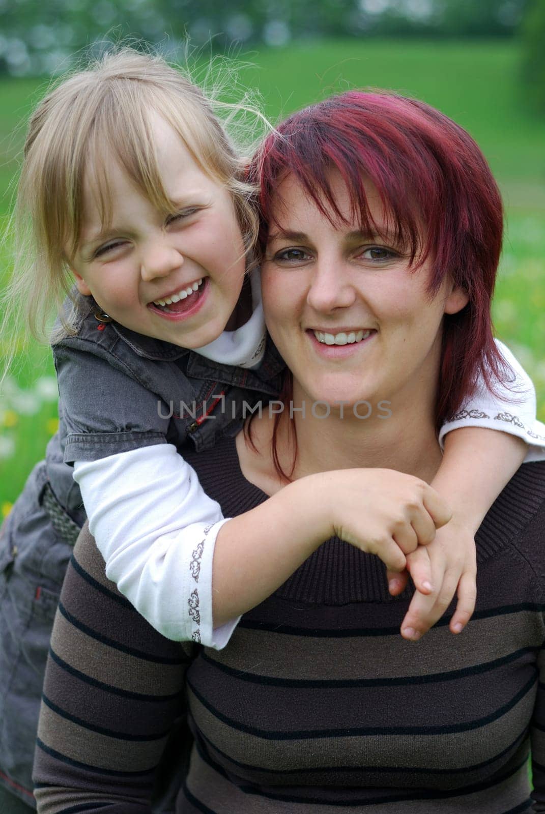 Mother and daughter