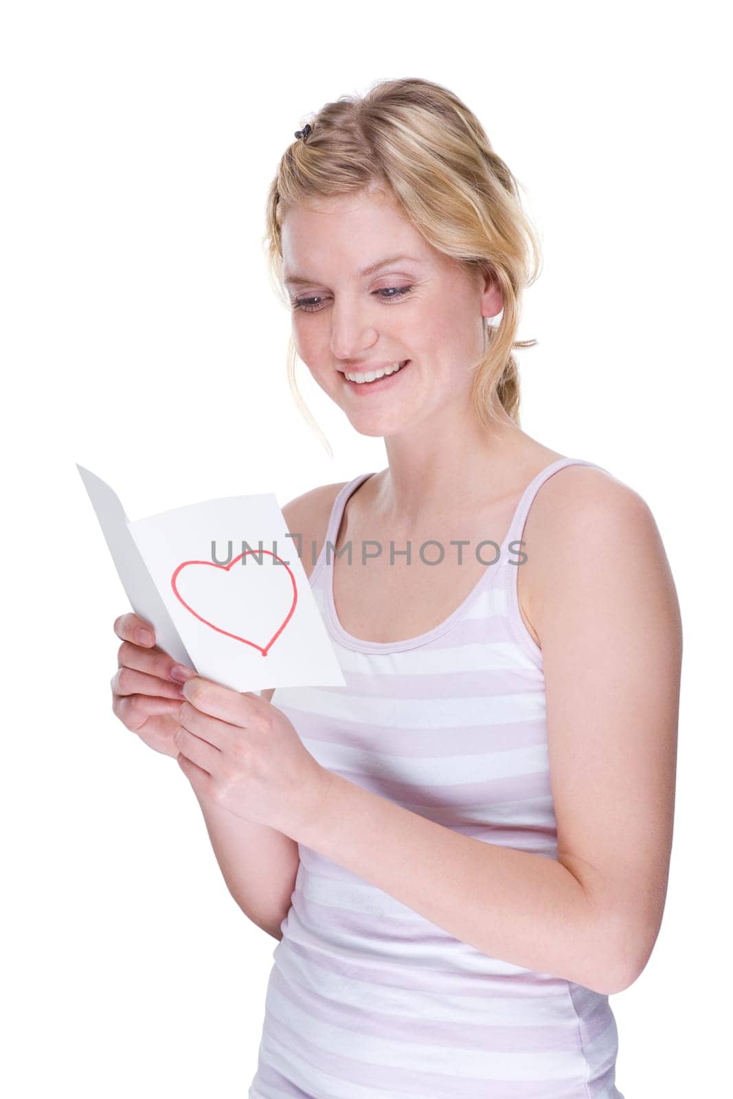 Happy young woman