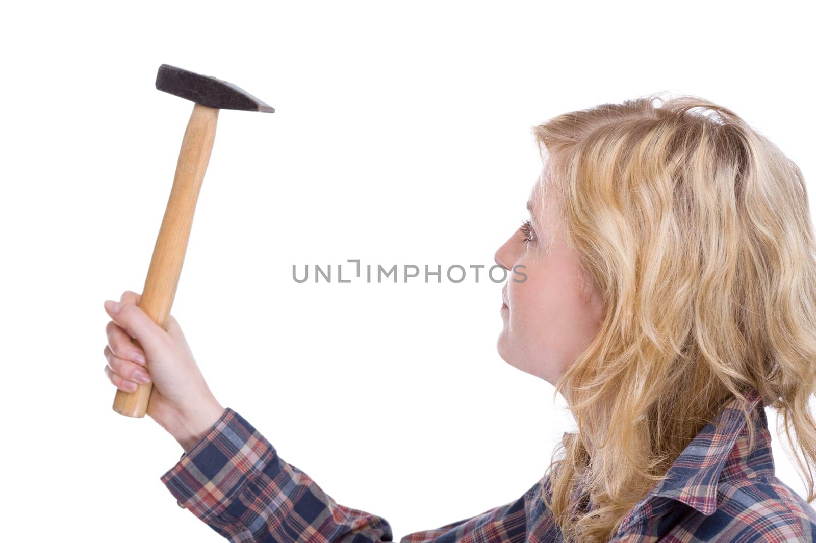Woman with gavel