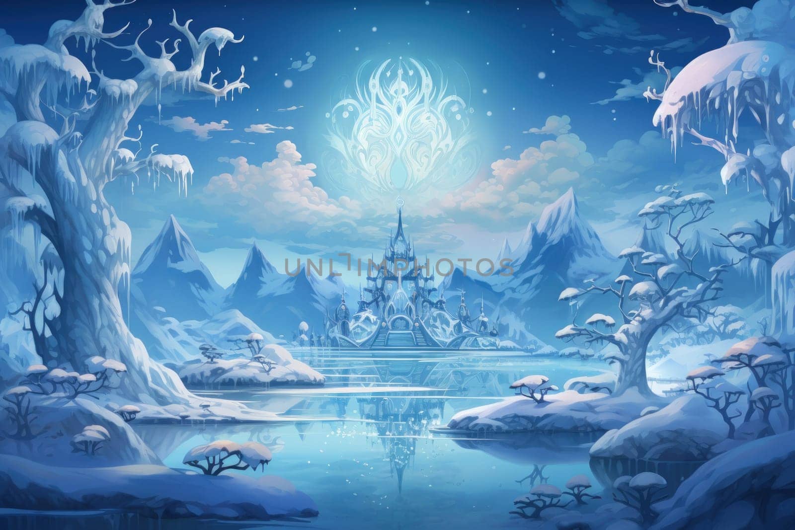 Immerse yourself in the enchanting world of fantasy and witness the elegance of the frost faeries.