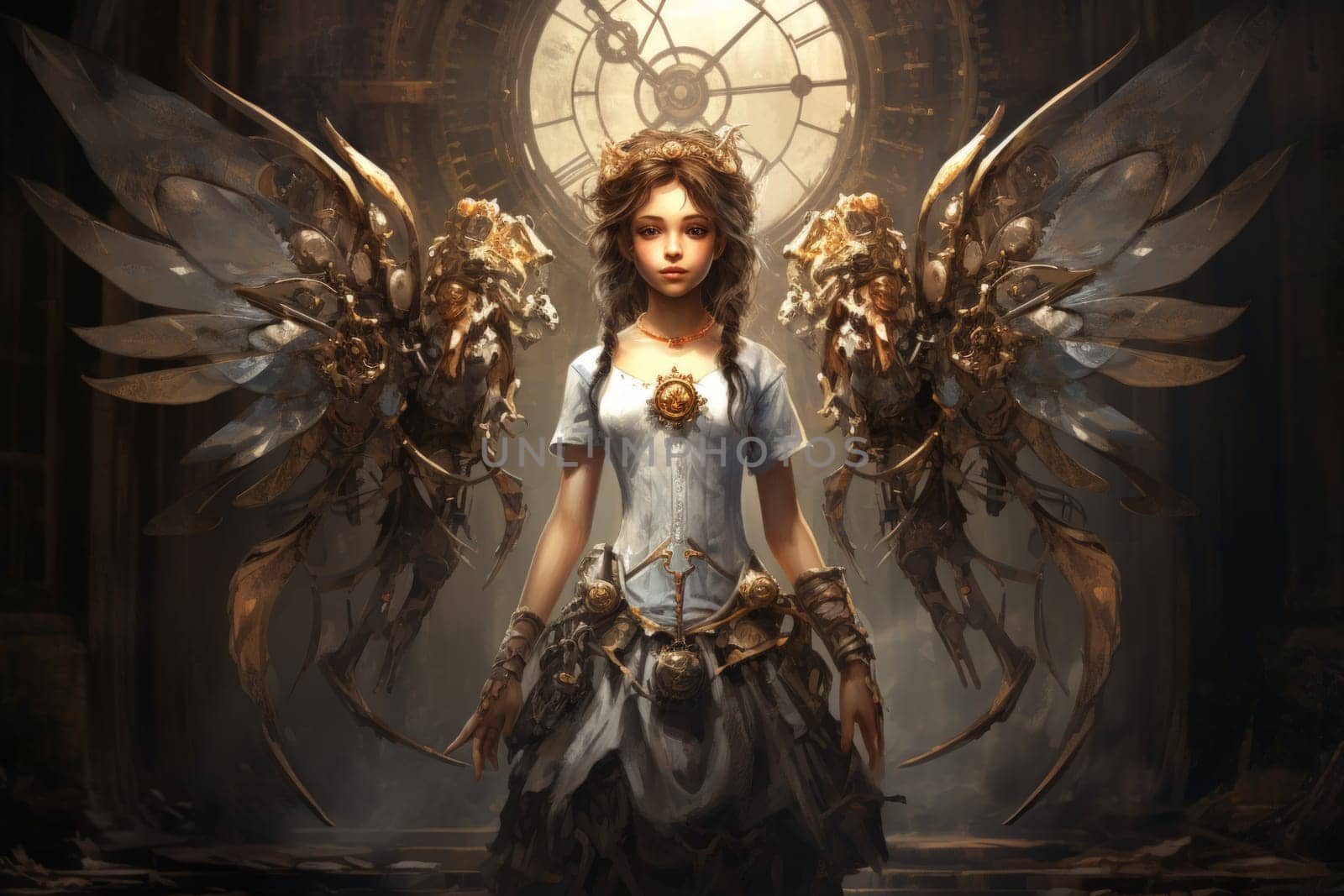 Step into a world where fantasy and mechanics intertwine, and witness the marvel of clockwork fairies.