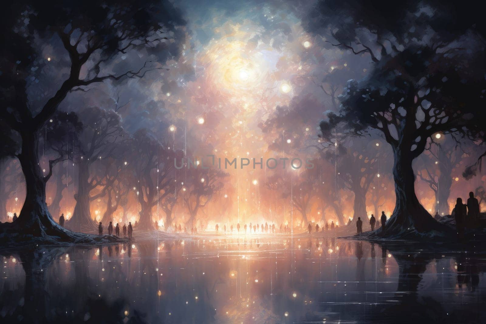 Enter the realm of fantasy and behold the enchanting presence of ethereal moonlight sprites.