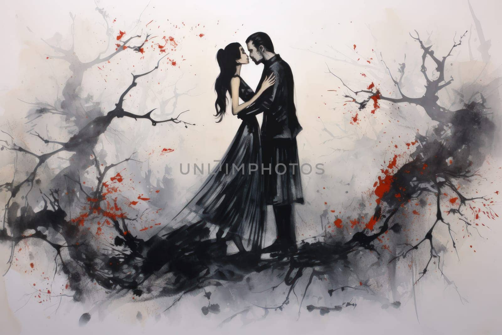 Step into a world where hauntingly beautiful vampires captivate with their ethereal allure.
