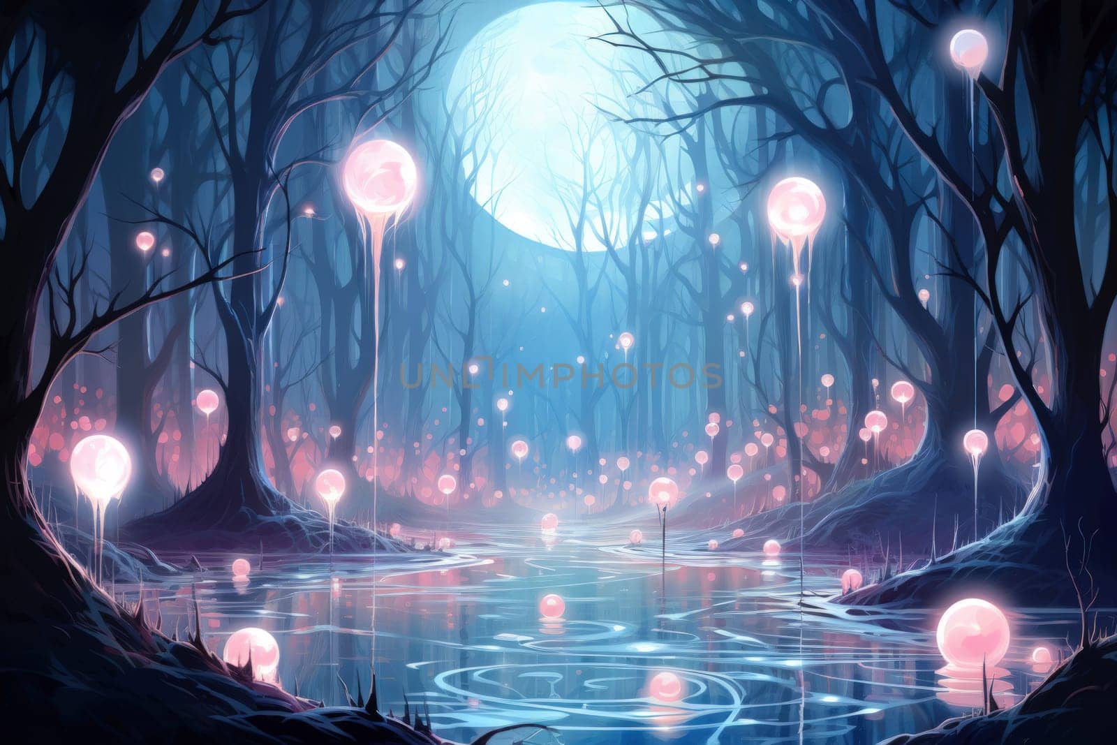 Enter the realm of fantasy and behold the enchanting presence of ethereal moonlight sprites.