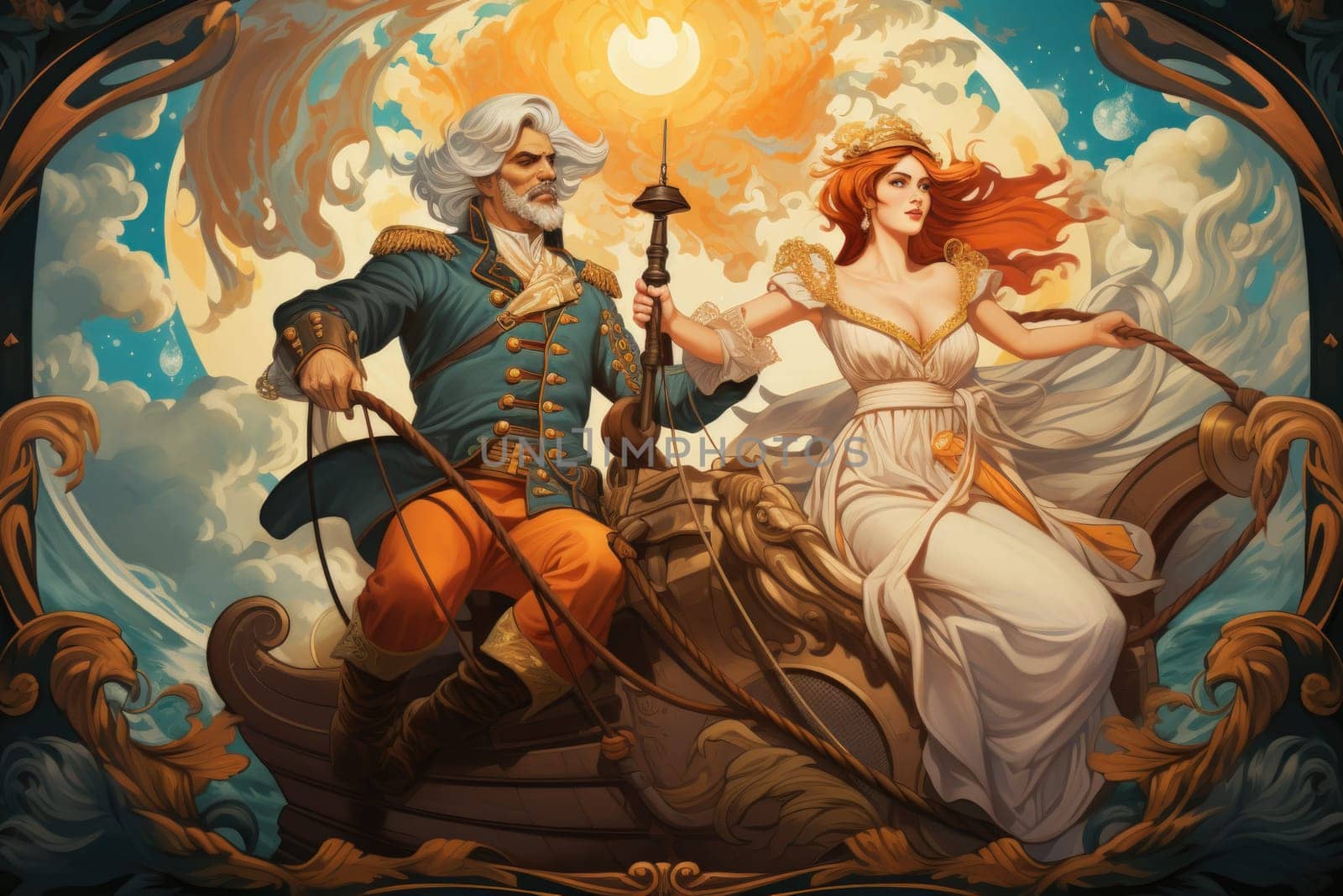 Set sail on a thrilling adventure where daring pirate captains navigate through enchanted seas.