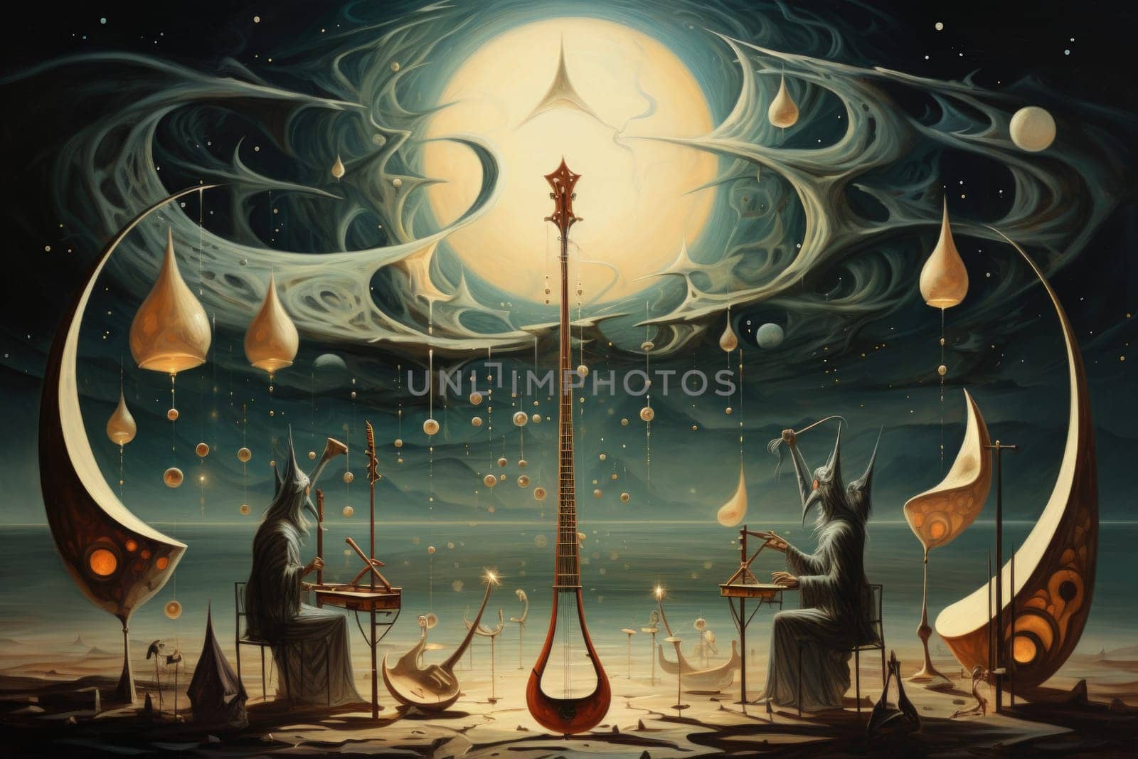 In the realm of fantasy, celestial harpists are ethereal beings whose music transcends the mortal plane and reaches the celestial realms.