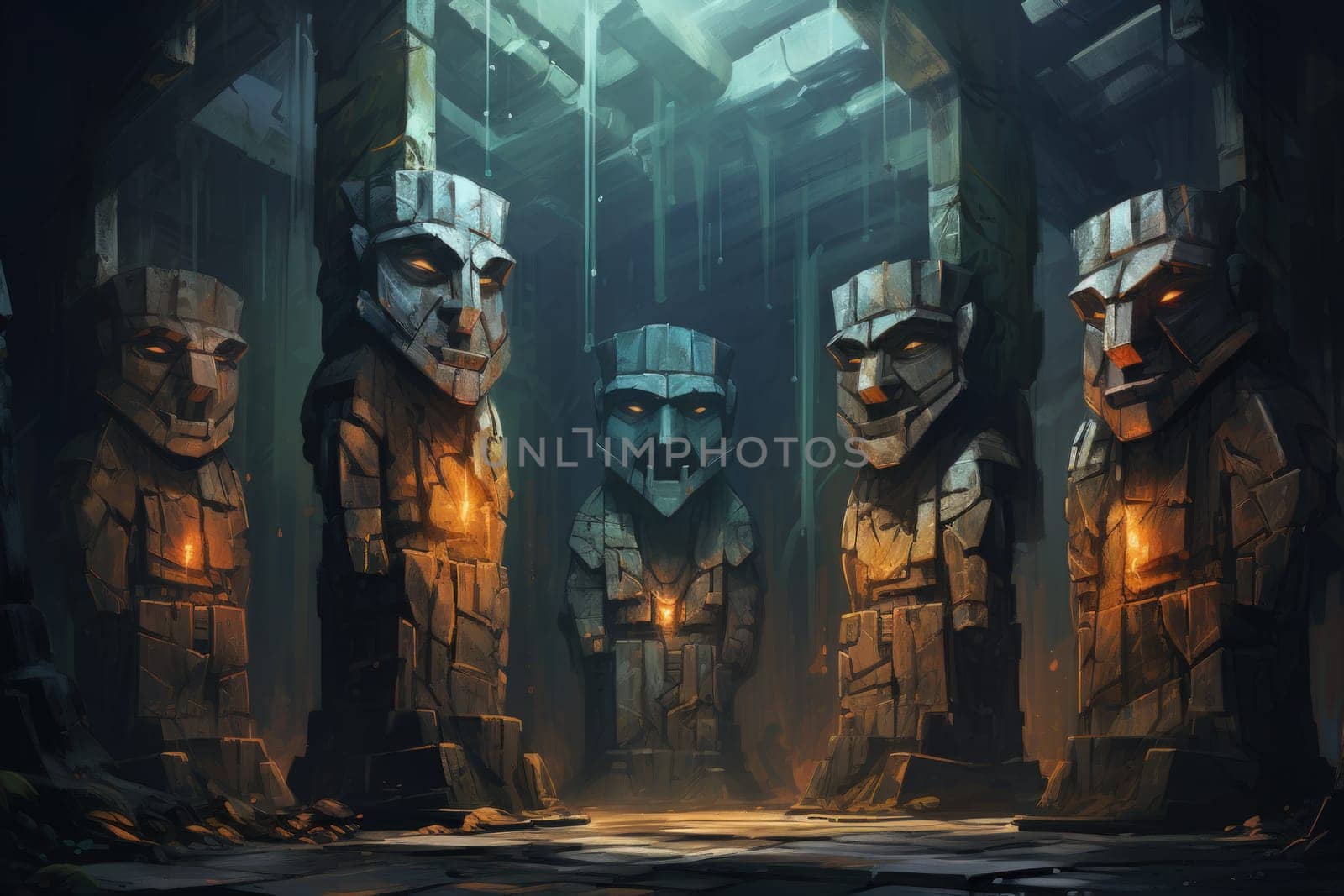 In the realm of fantasy, ancient golems stand as remarkable creations of mystical craftsmanship.