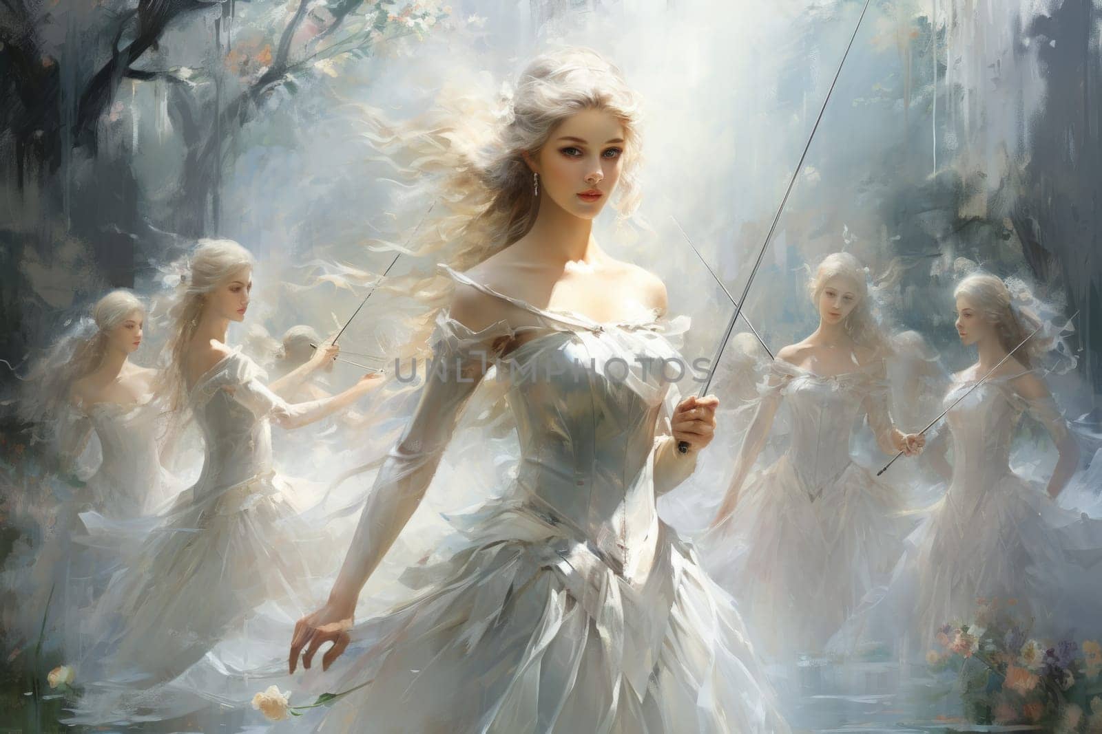Immerse yourself in a world of fantasy where elven archers stand tall, their keen eyes piercing through the shadows.