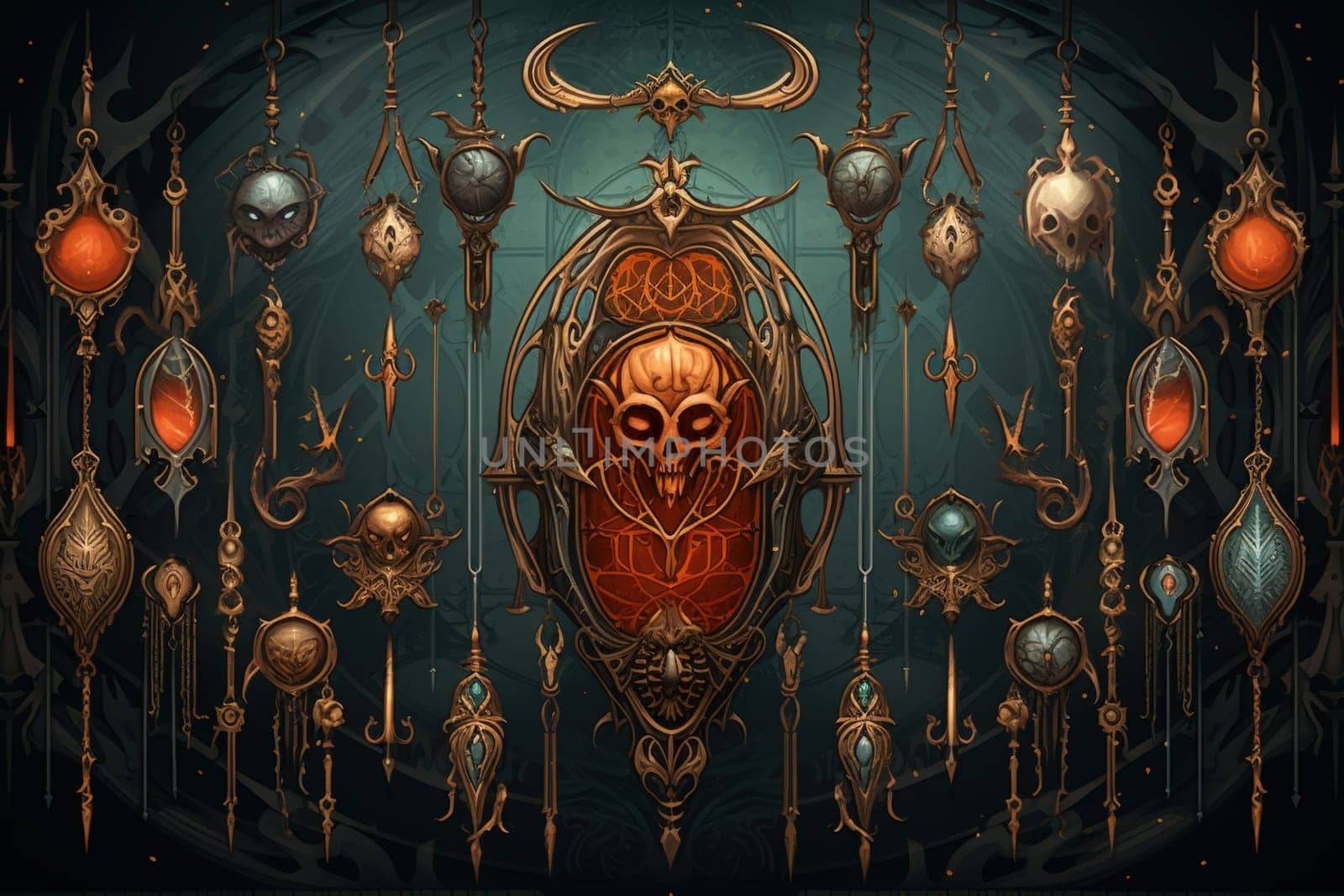 Deep within the realms of fantasy lie cursed amulets of forgotten sorcery, relics of a bygone era when magic ran rampant.