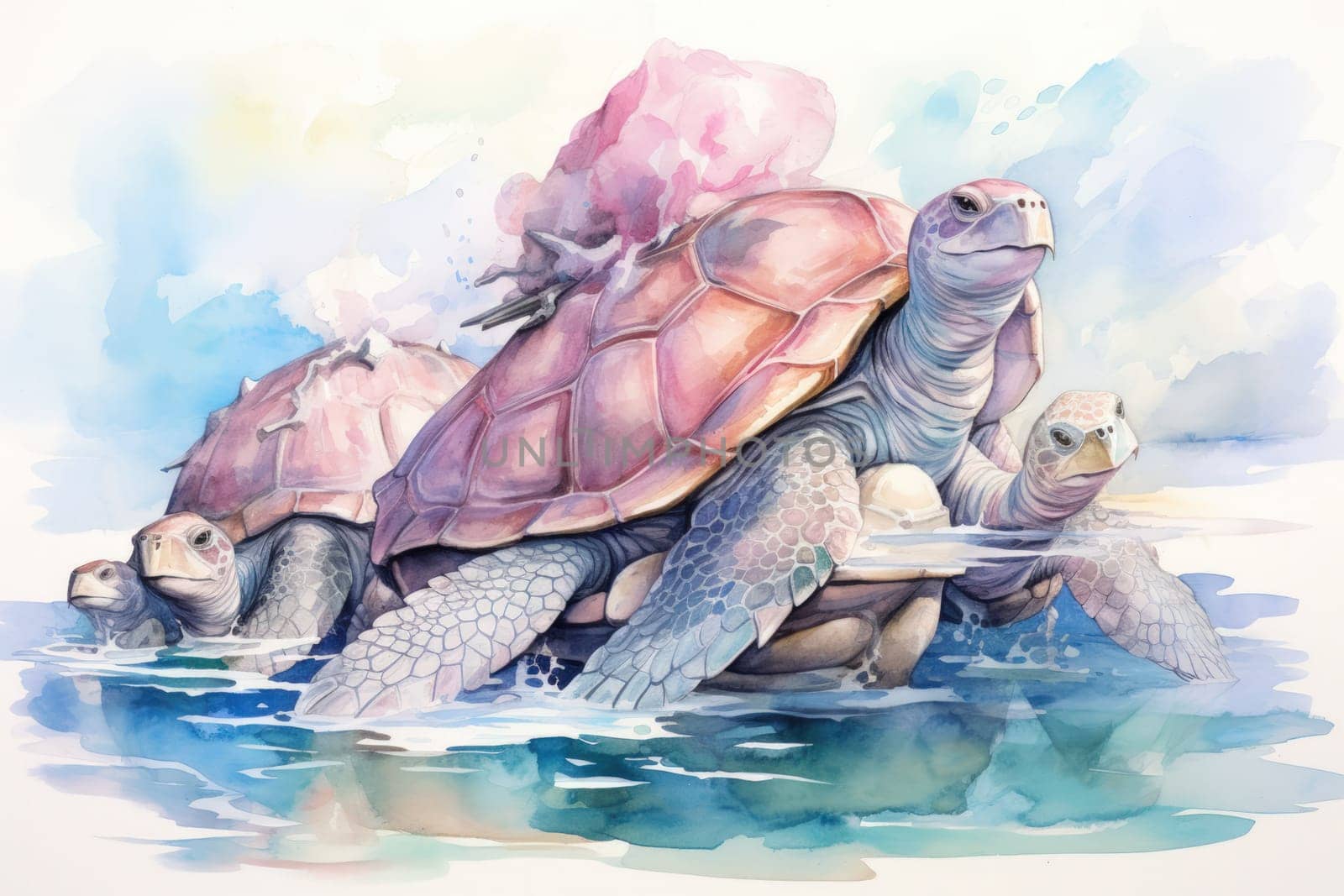 Embark on an extraordinary journey through the realm of fantasy and encounter the majestic ancient sea turtles.