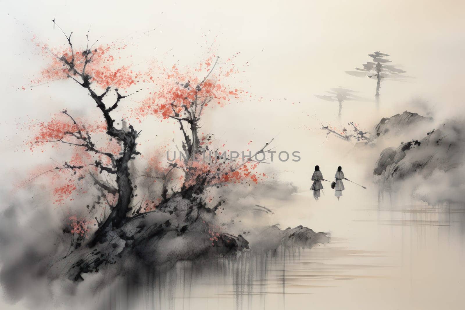 In the realm of fantasy, elusive mist walkers roam, their ethereal forms blending seamlessly with the swirling mists.