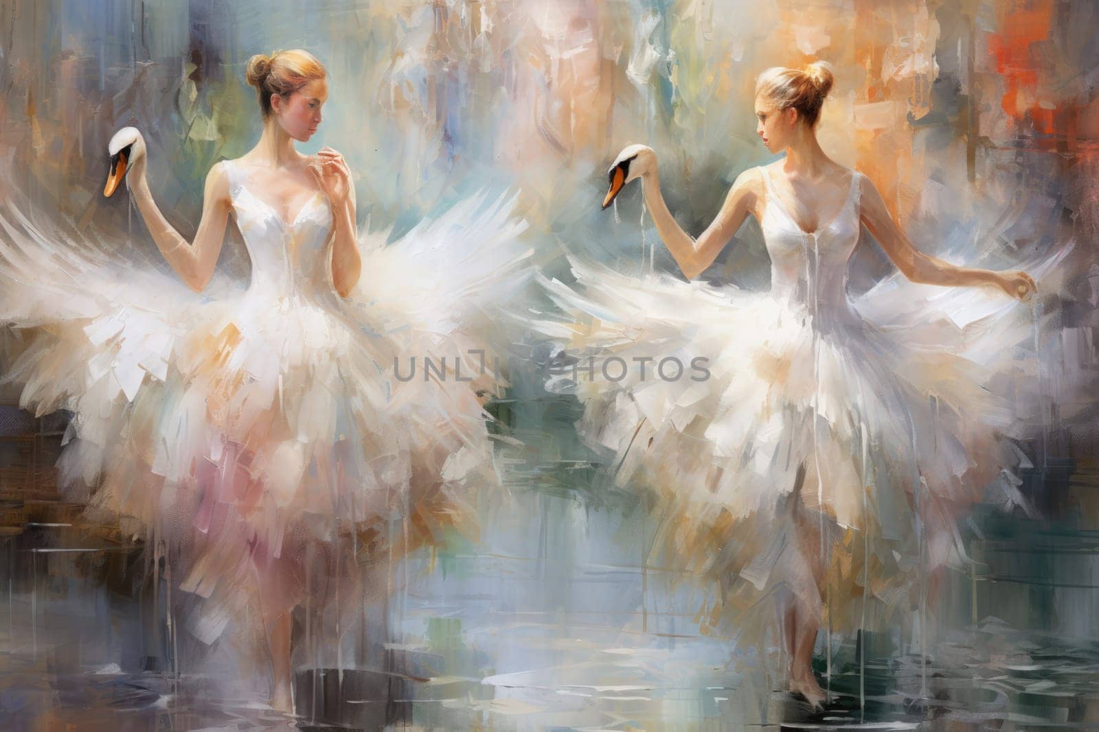 Step into a realm of enchantment and behold the mesmerizing beauty of elegant swan maidens.