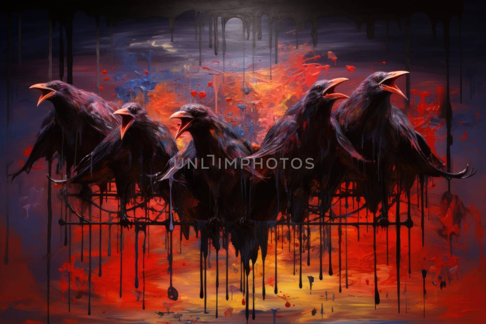 Enter the realm of fantasy and encounter the cursed wereravens, unfortunate beings caught in an eternal cycle of shifting between human and raven forms.