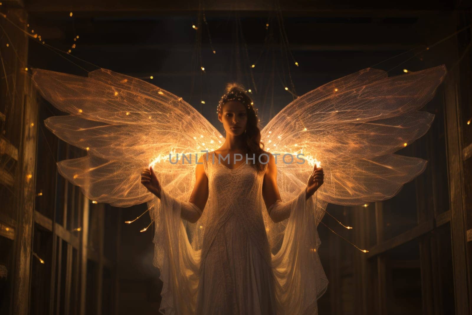In the realm of fantasy, celestial beings captivate with their ethereal presence. These radiant creatures, adorned with wings of pure light, embody grace and purity.
