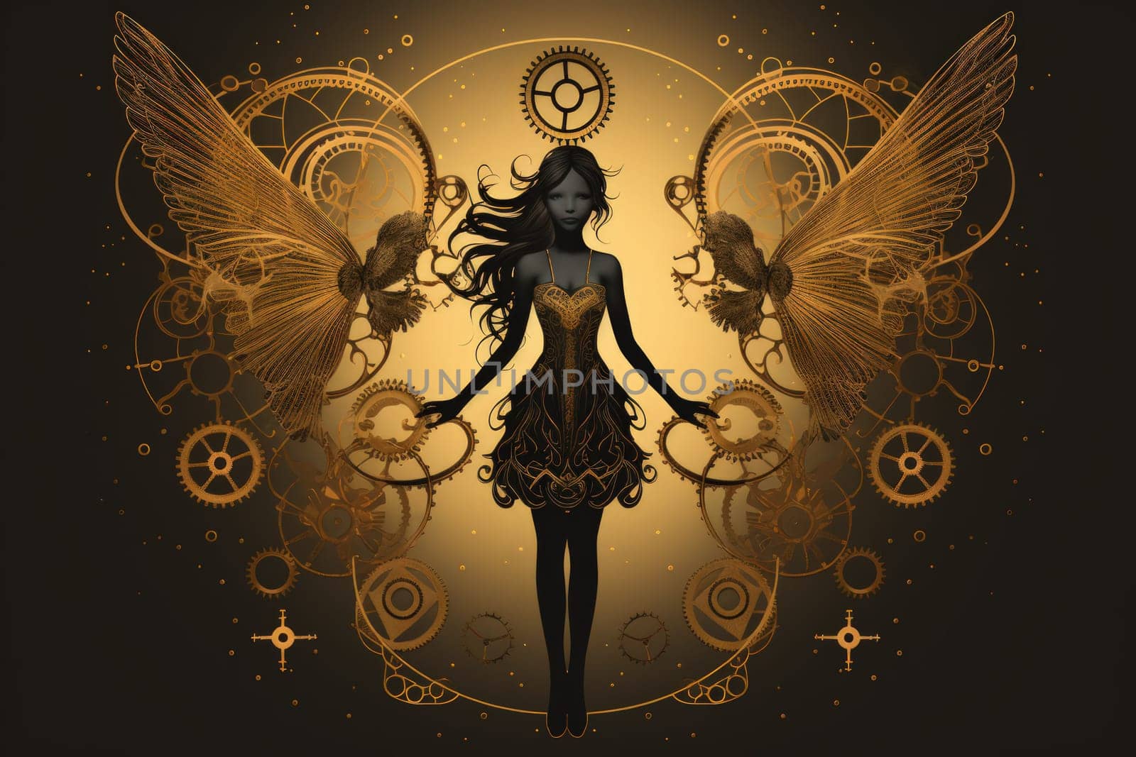 Step into a world where fantasy and mechanics intertwine, and witness the marvel of clockwork fairies.