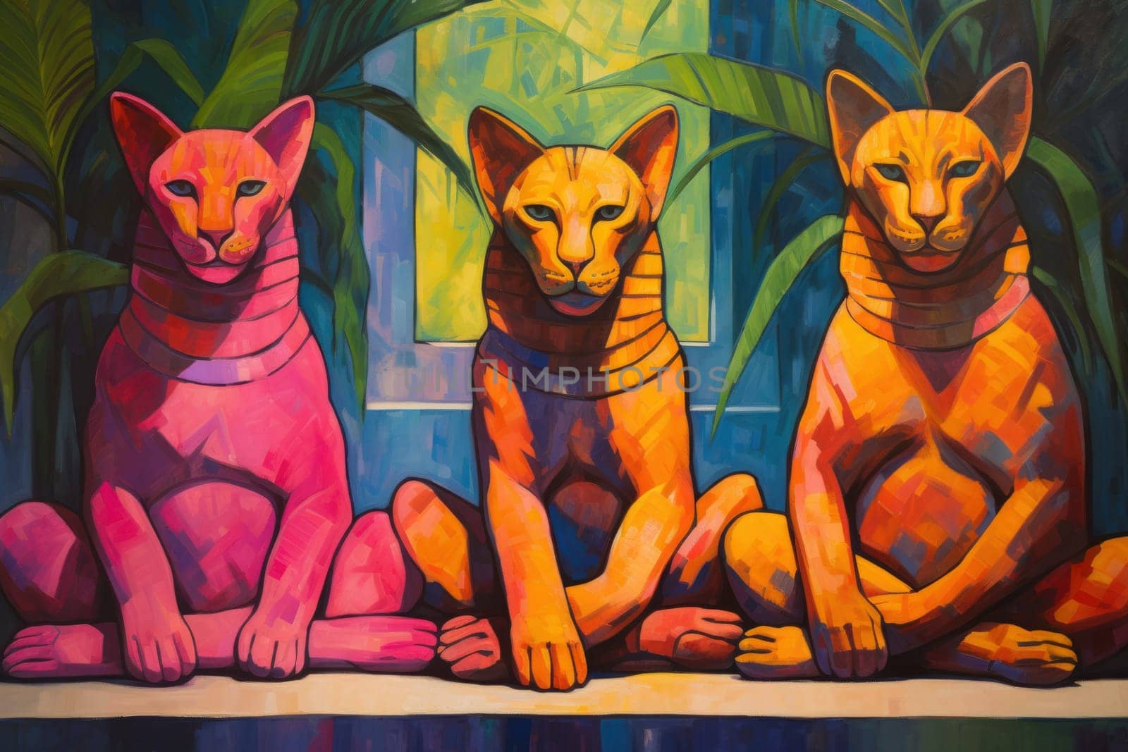 Delve into a realm of mystery and intrigue, where enigmatic sphinxes reign as guardians of ancient secrets.