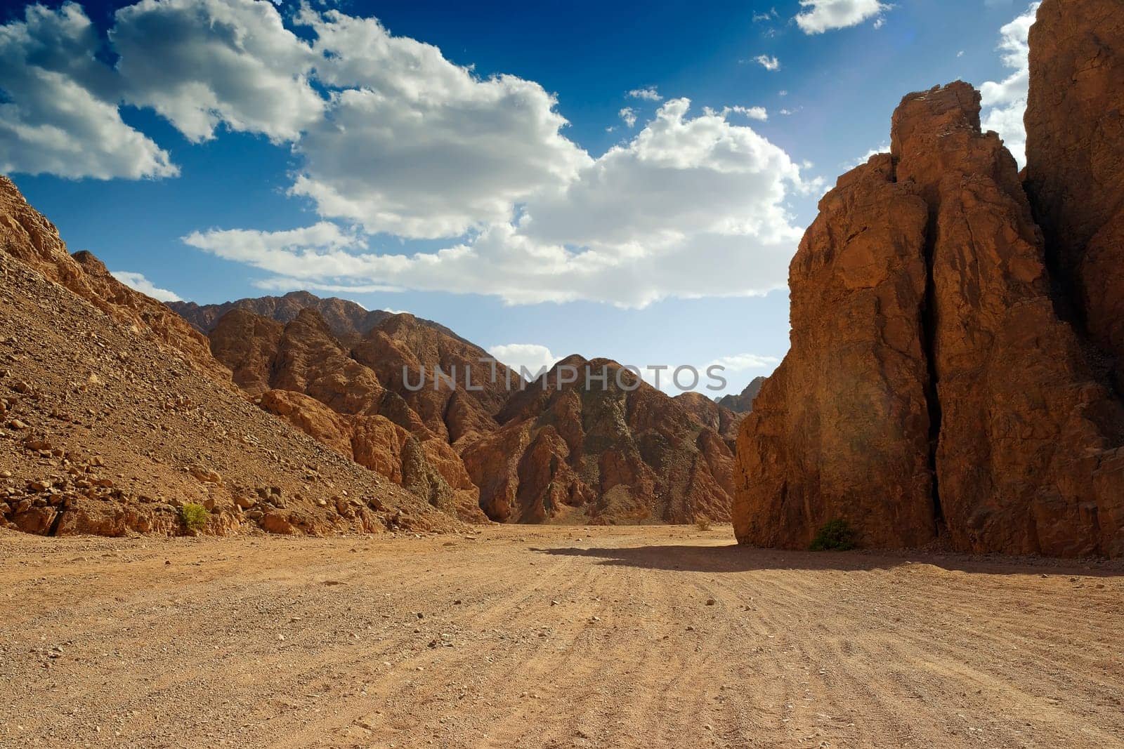Clouds over Wadi Qnai