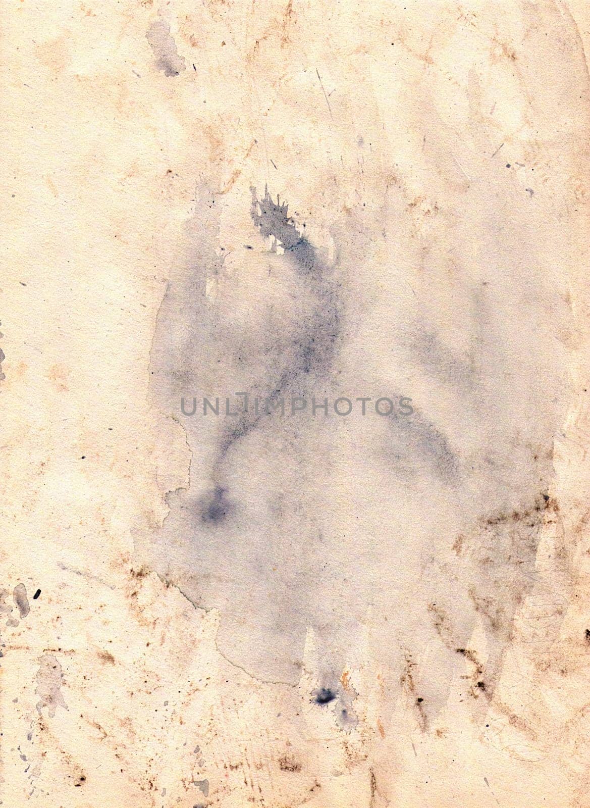 old grunge paper with blobs