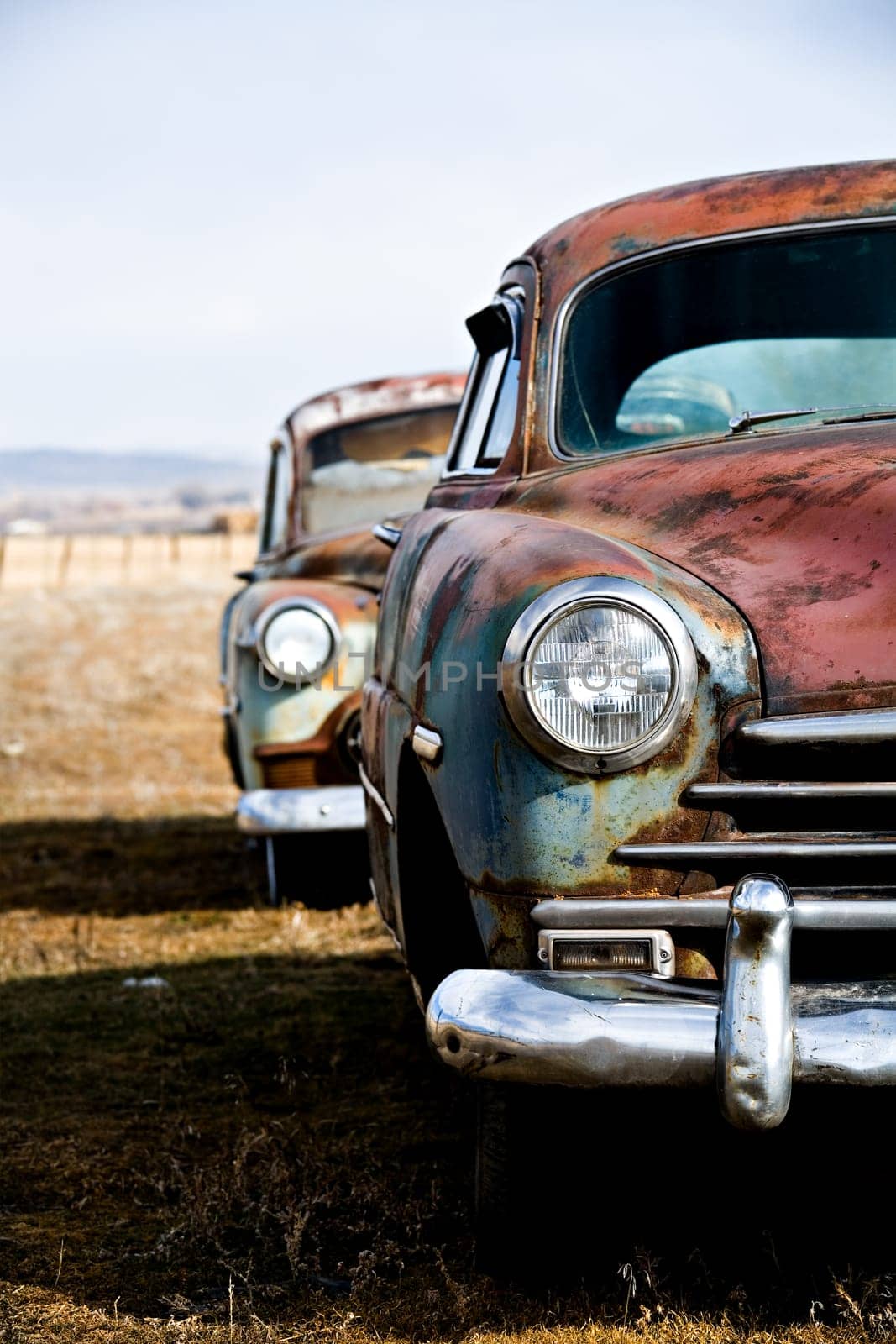 vintage cars vertical version