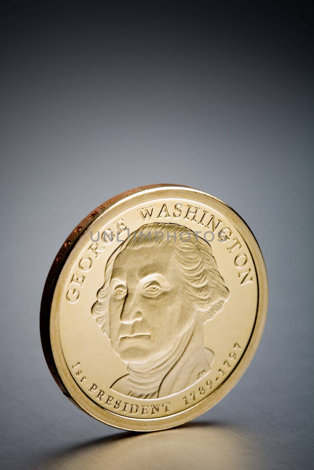 US America dollar coin George Washington