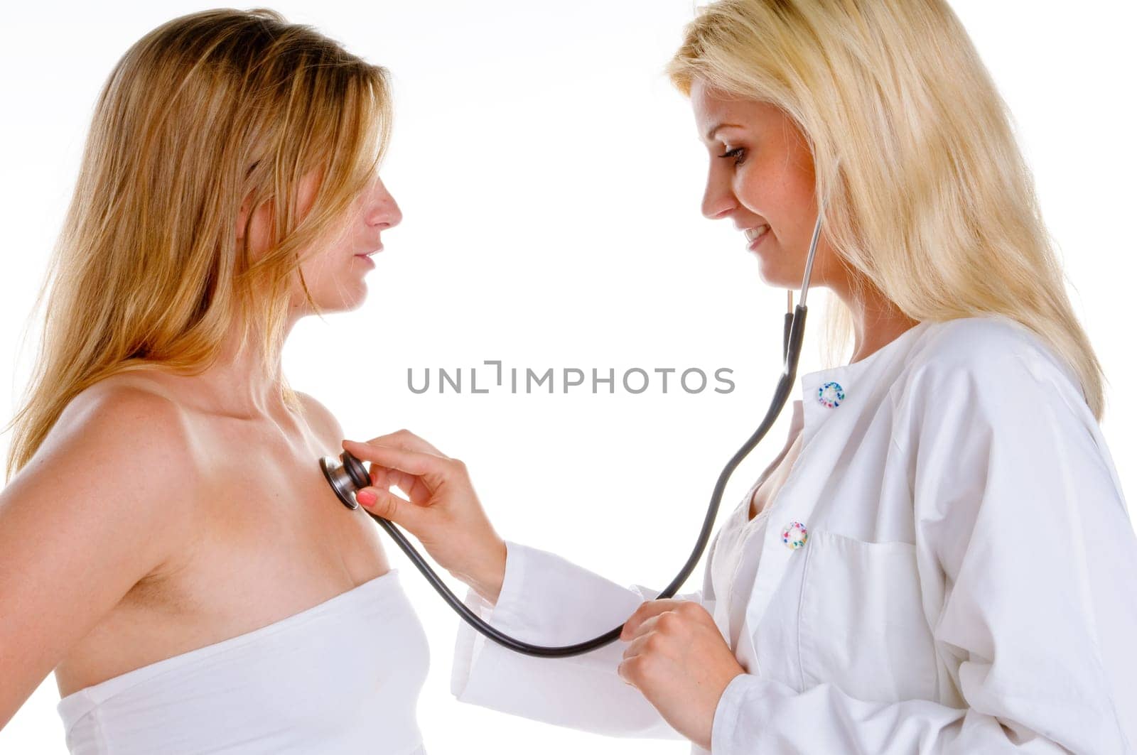 female doctor or woman doctor