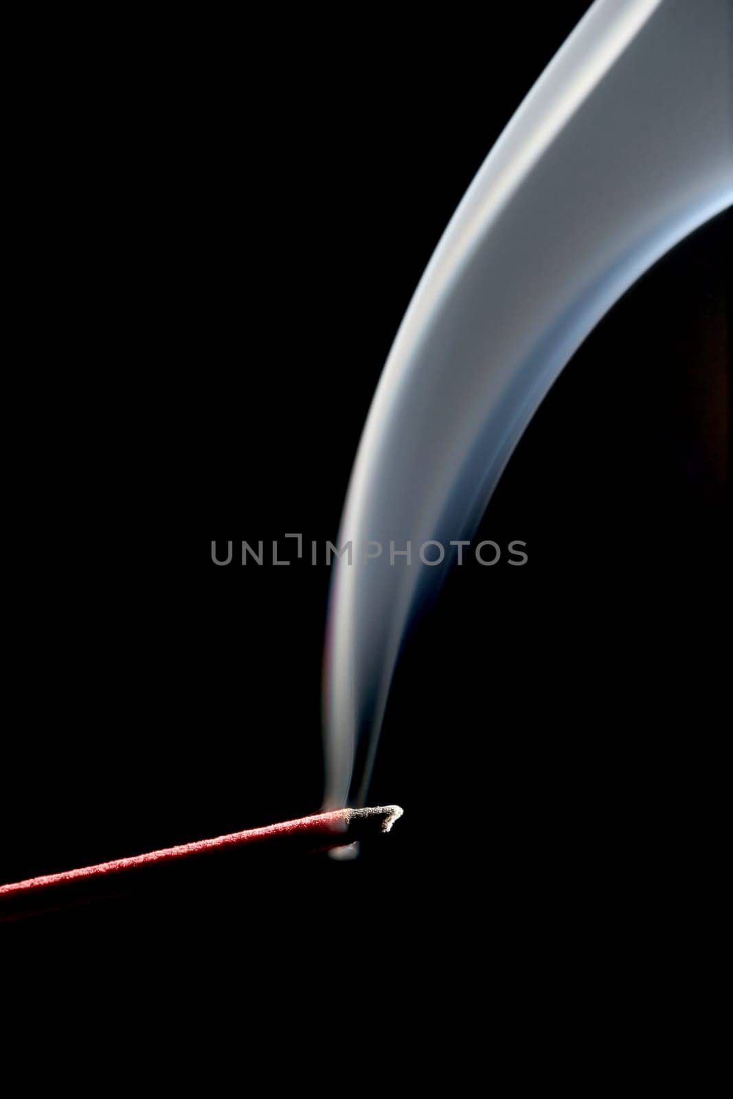 incense over black