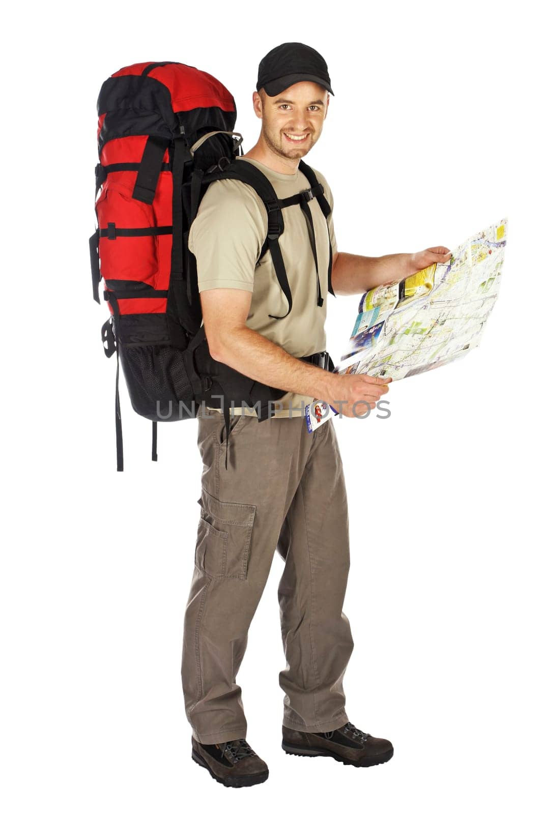 travel man background