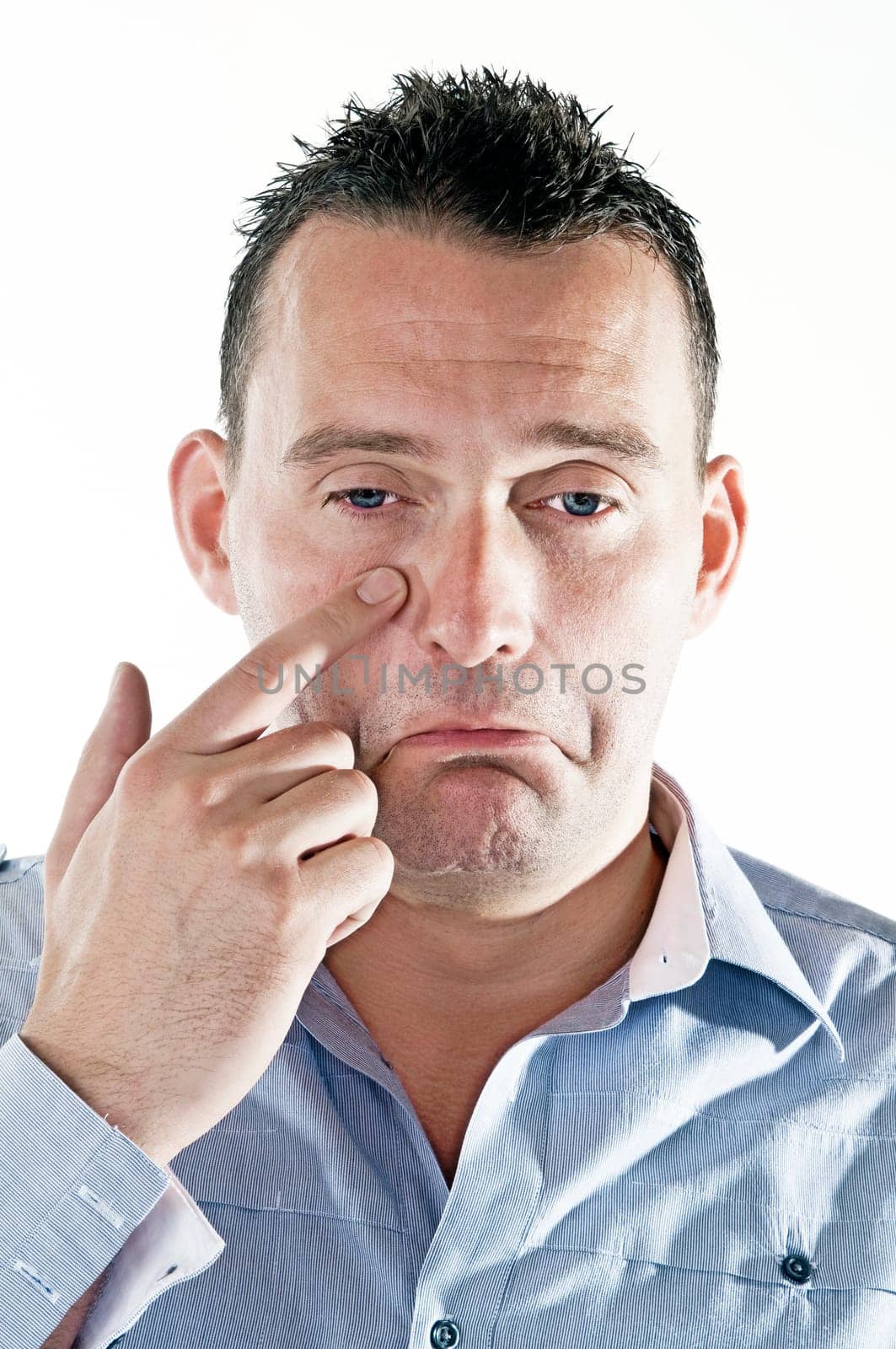 sad man