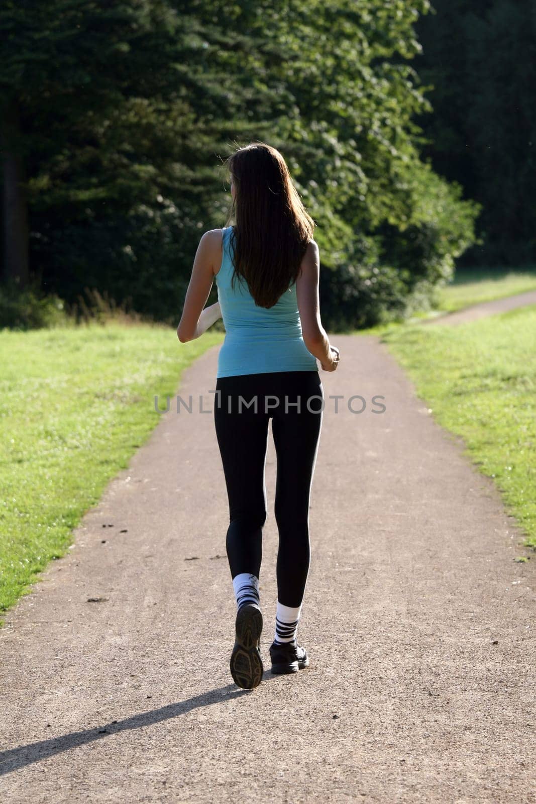 woman walking
