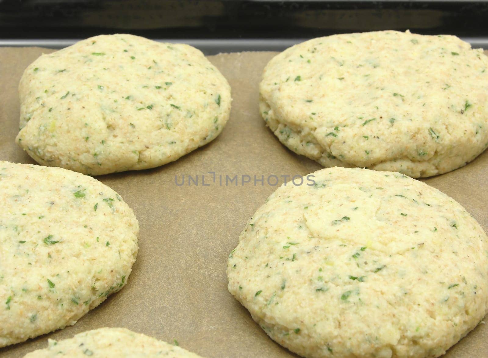 Potato and Herb Burger