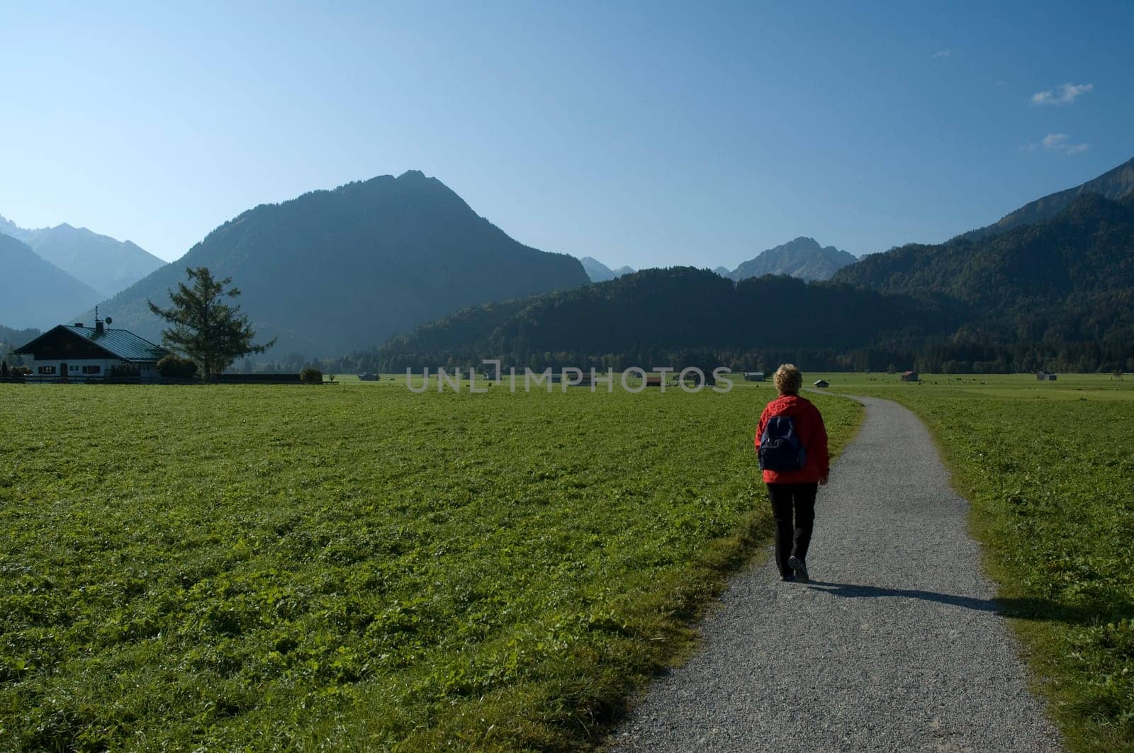 Hikers in the Allgäu