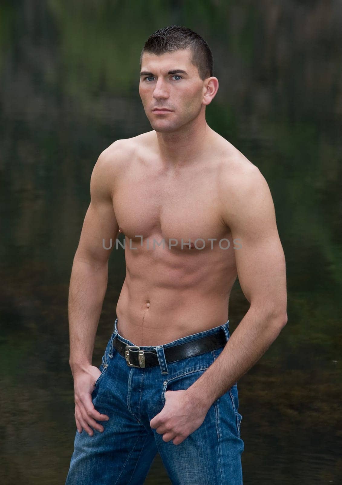 muscular man